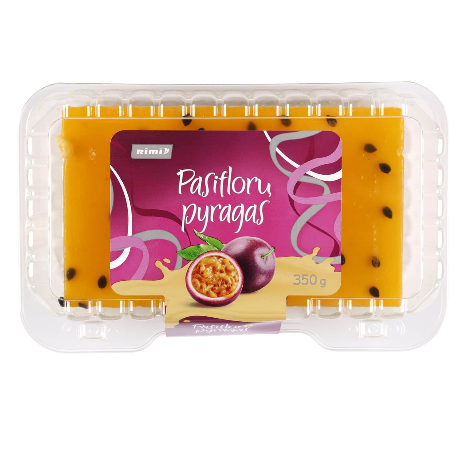 Pasiflorų pyragas RIMI 350G
