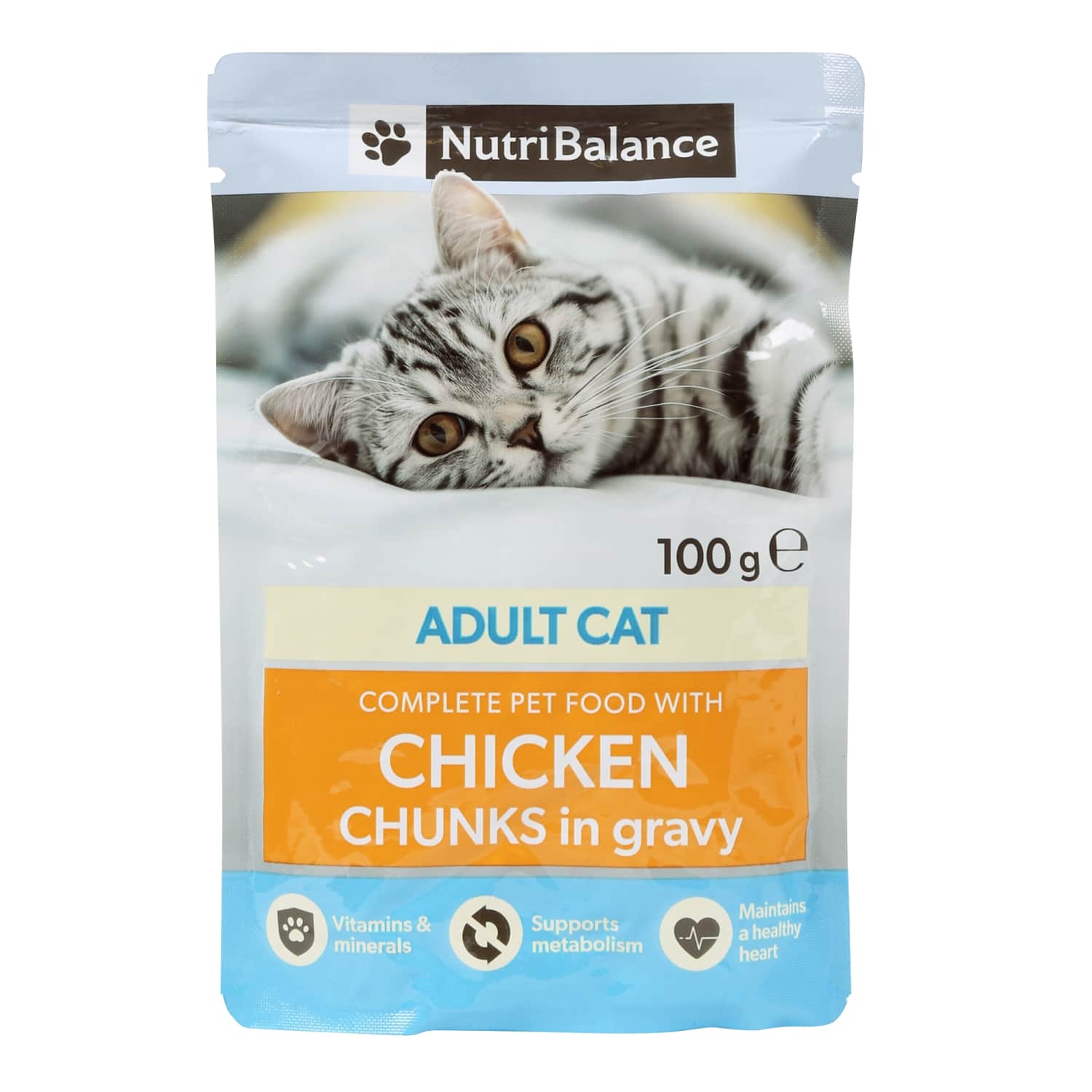 T.sööt kassidele Nutribalance kanalihaga 100g