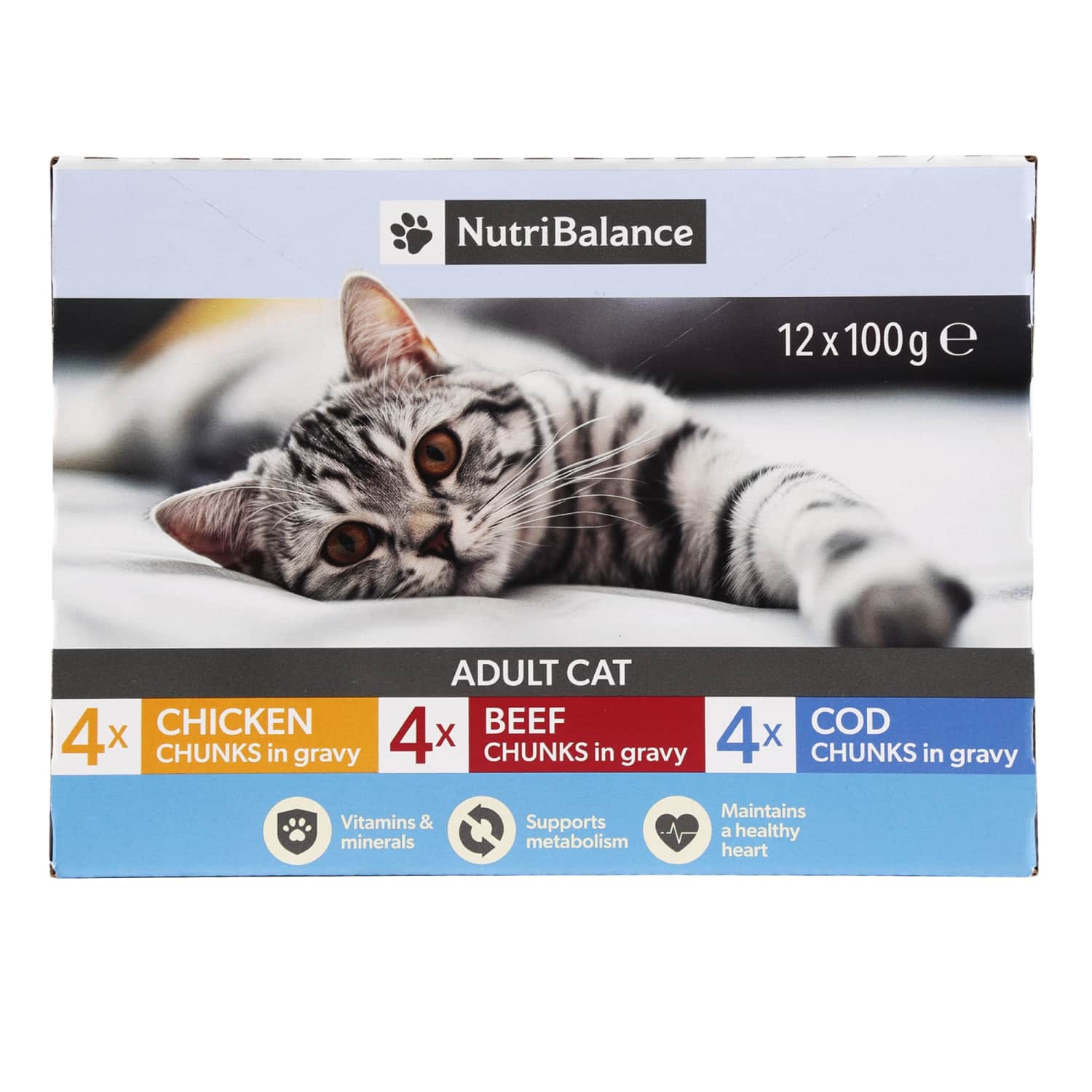 Kaķu bar. Nutrib.ar vistu, liell., mencu 100g