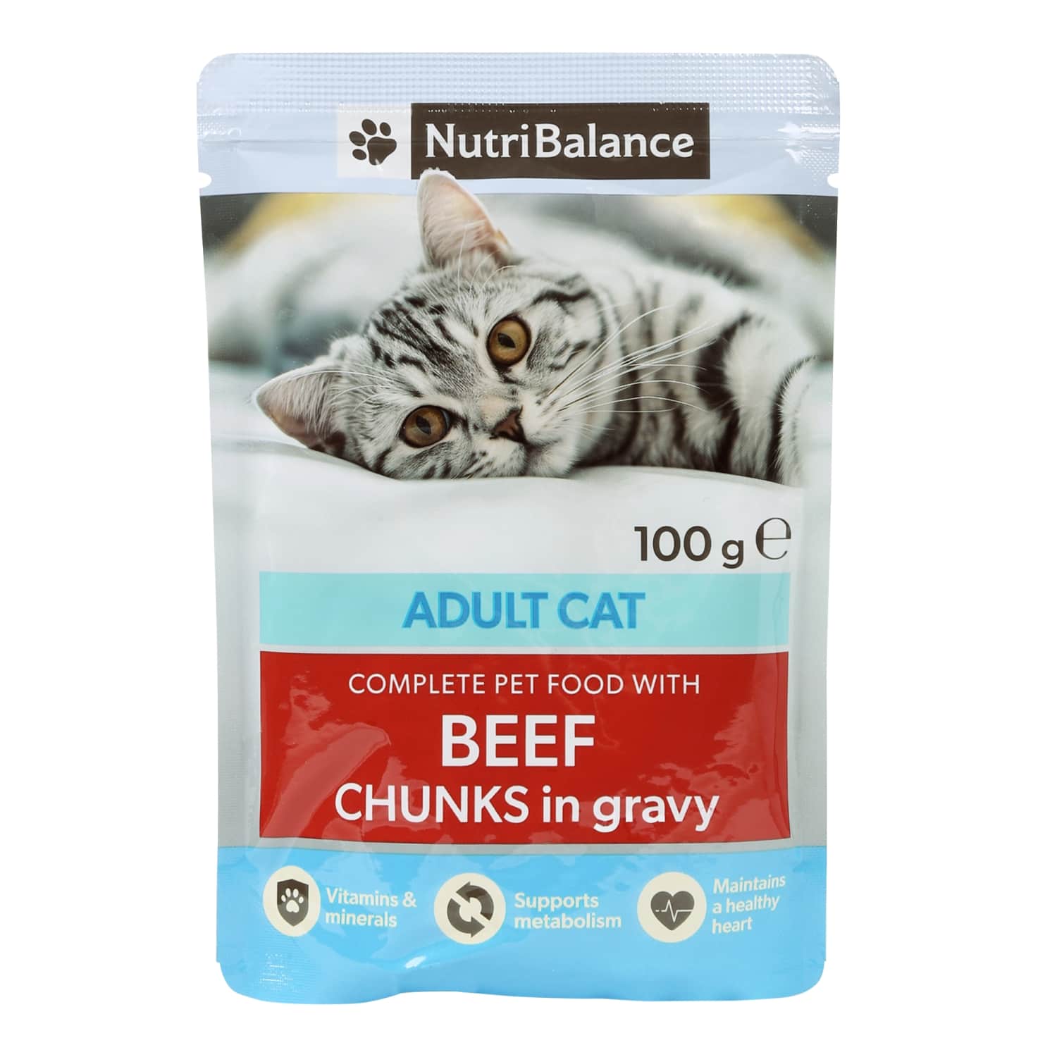 T.sööt kassidele Nutribalance veise 100g