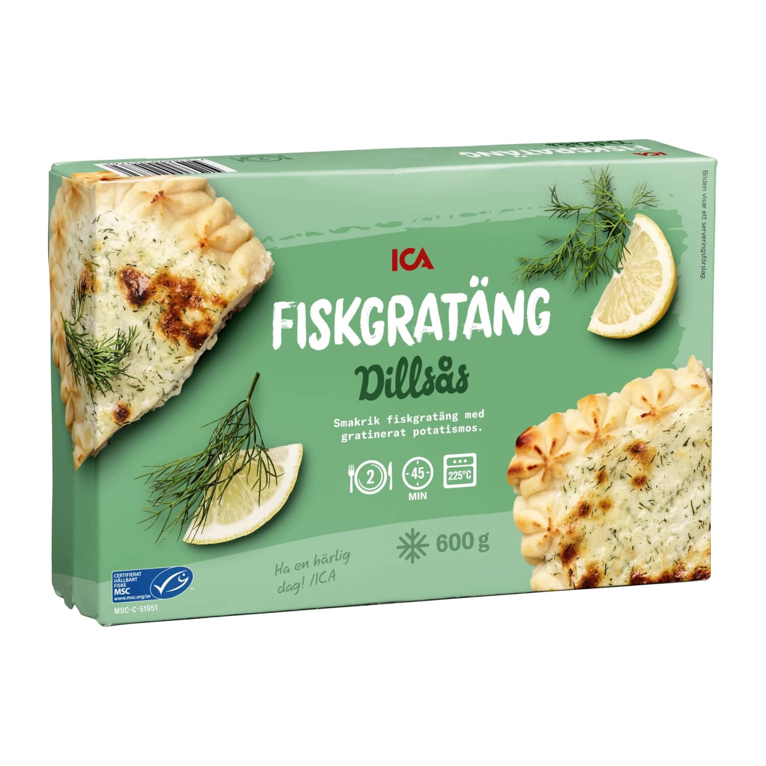 Zivs sacepums ICA ar diļļu mērci 600g