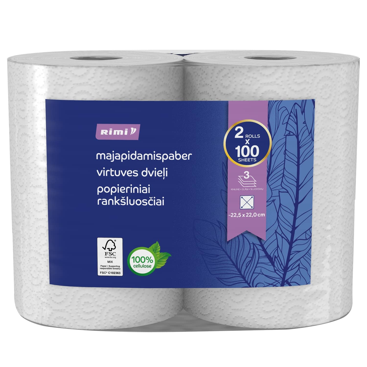 Majapidamispab.Rimi 2 r.,3-kih.,100 leh.