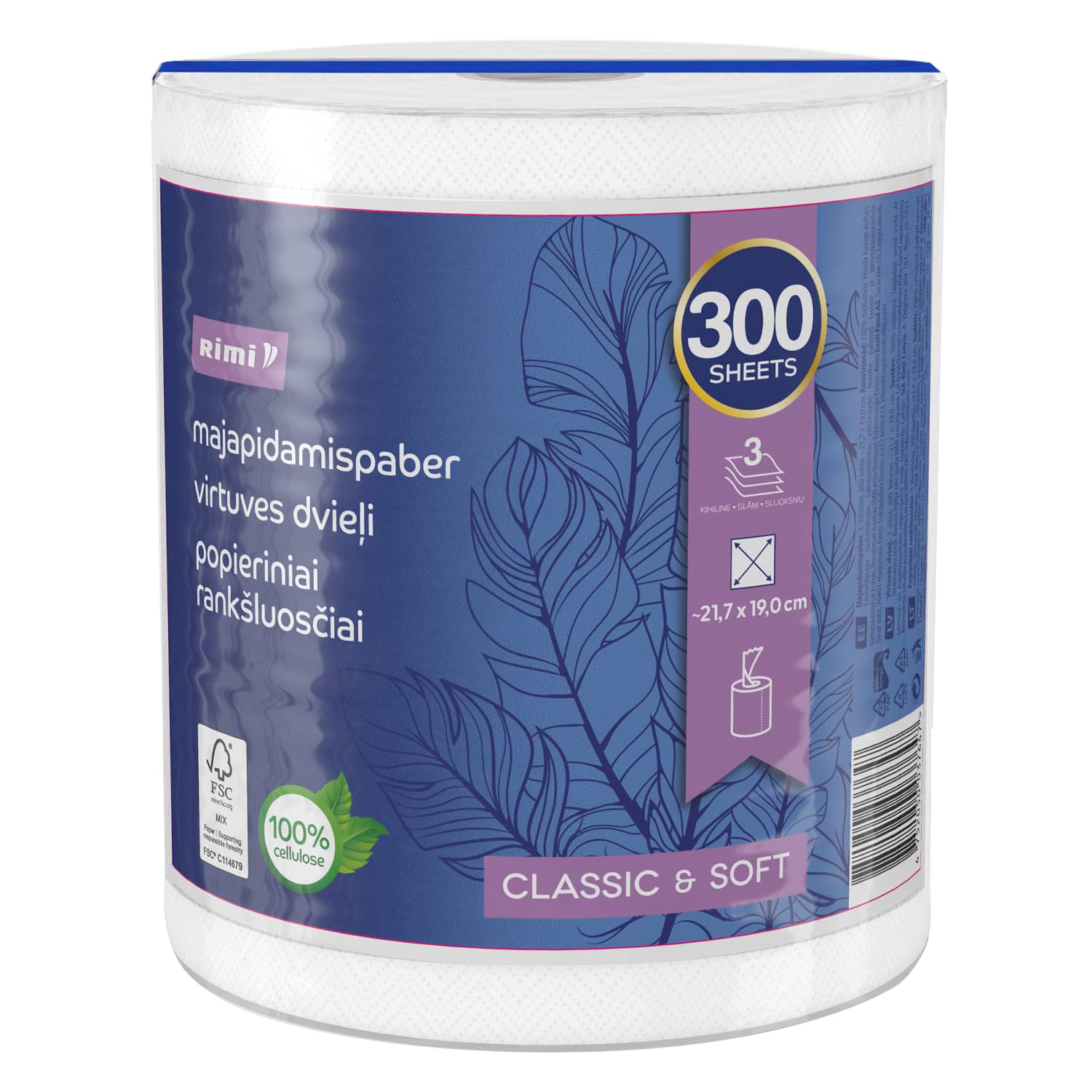 Majapidamispaber Rimi 3- kih., 300 leh.