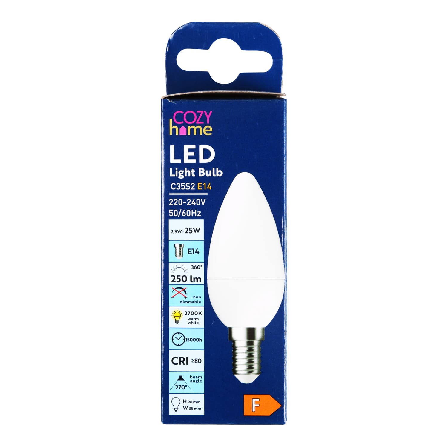 LED lamp Cozy Home 2,9W E14 250lm
