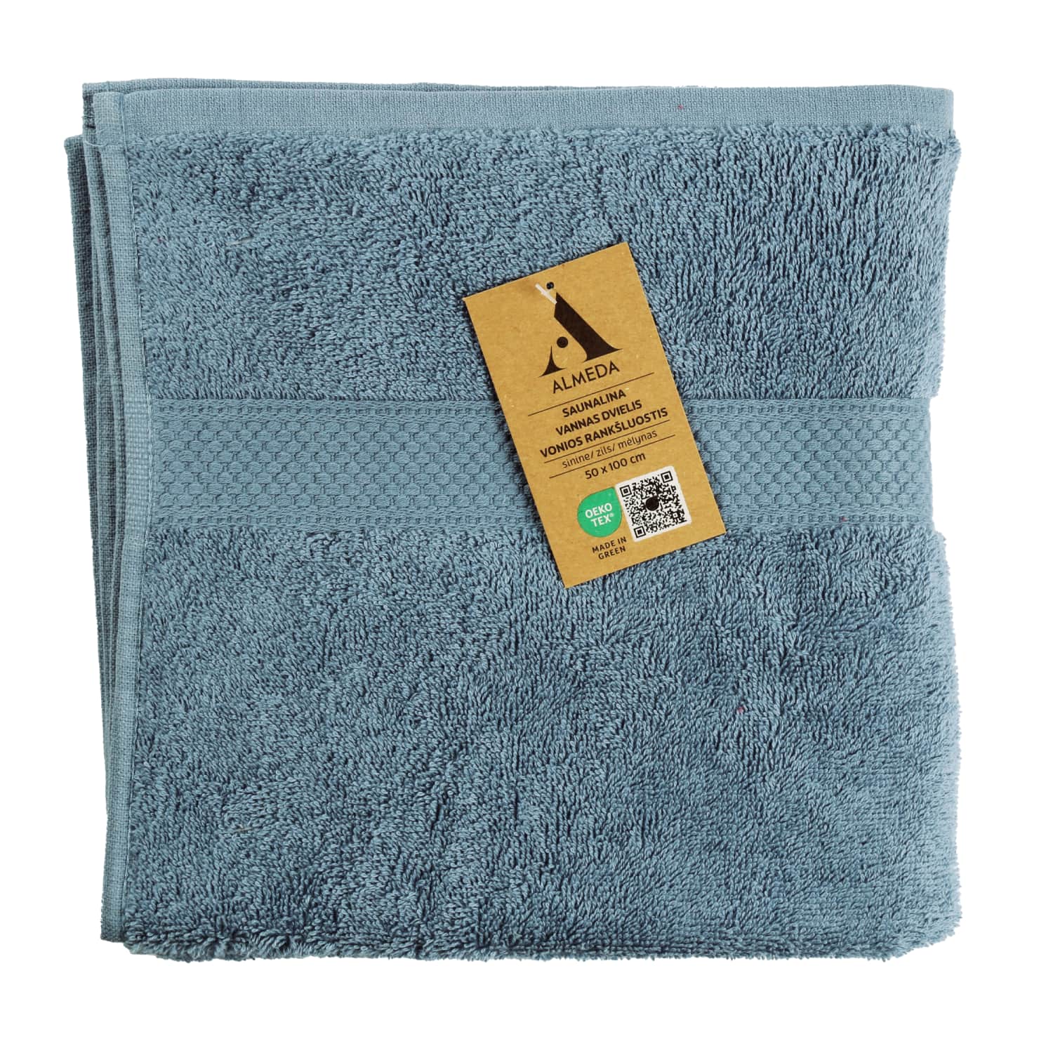 Vannirätik Almeda sinine 50x100cm