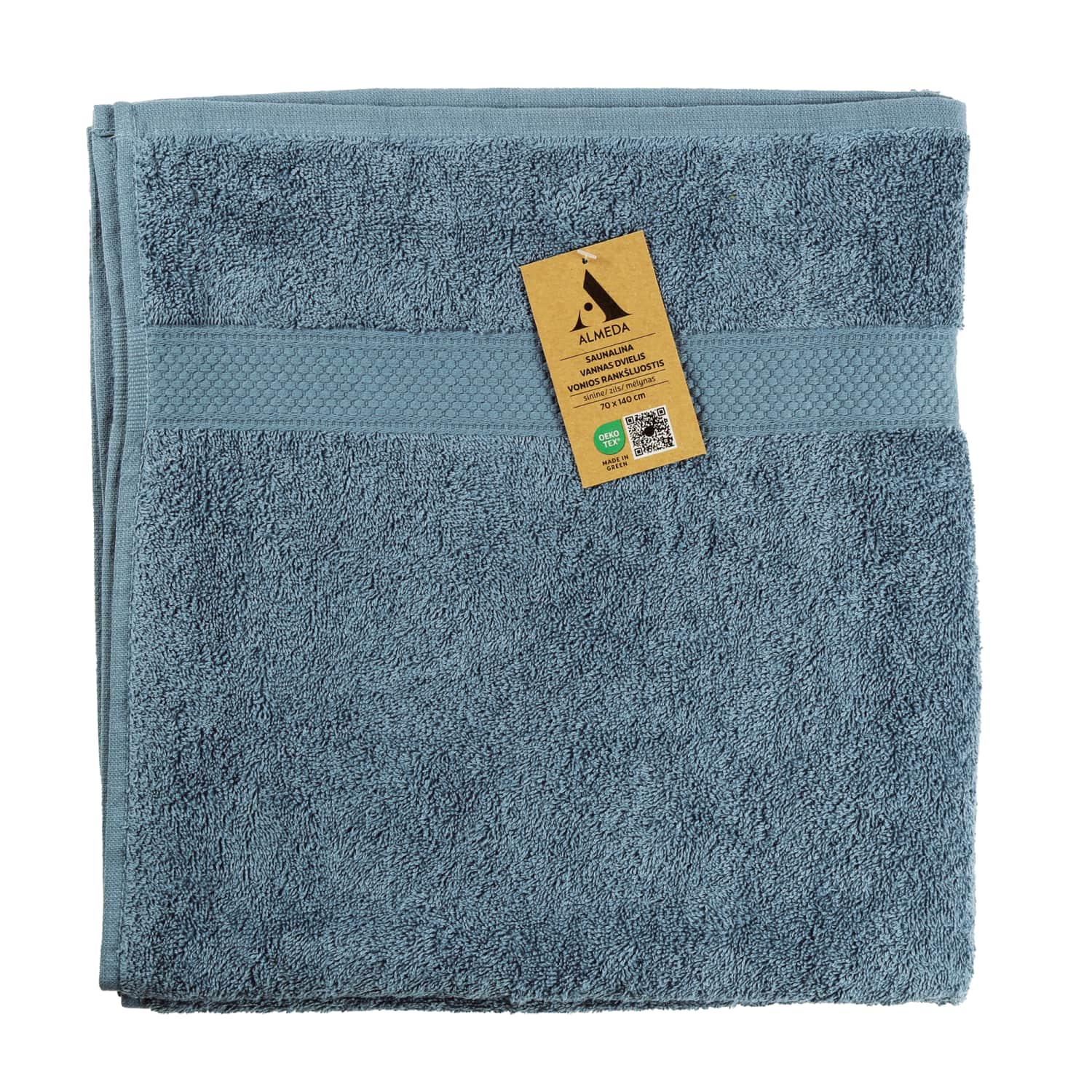 Vannirätik Almeda sinine 70x140cm
