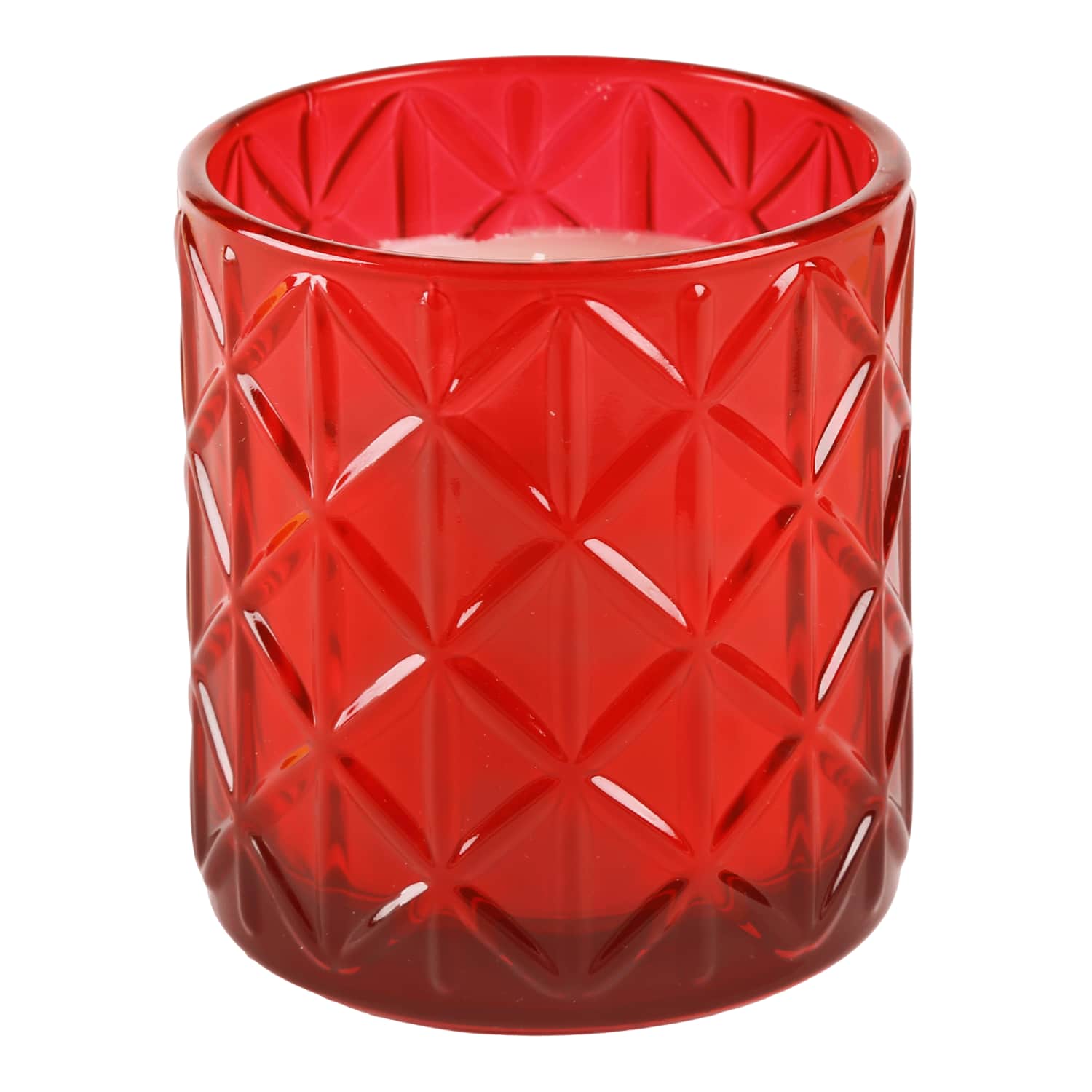 Svece Cozy Home sarkana 7.2*8cm AW25