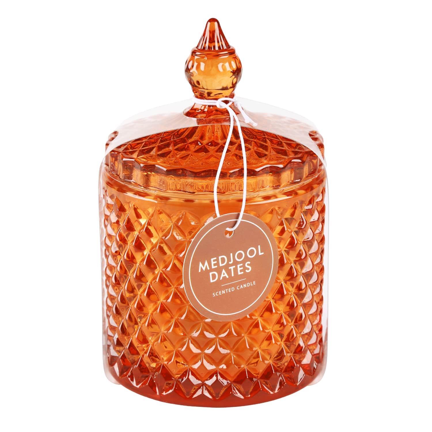 Svece Cozy Home oranža 8.5*13.5cm AW25