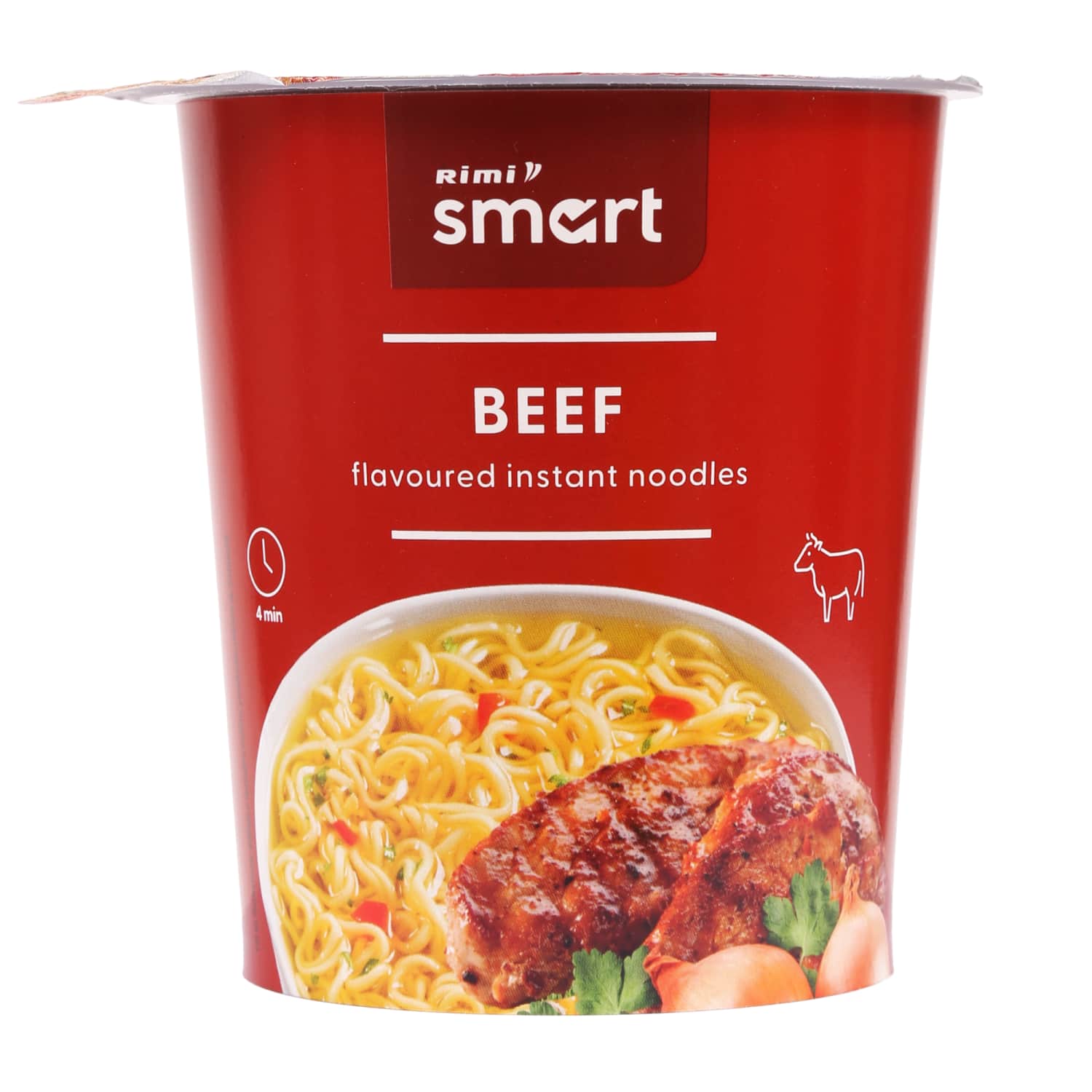 Nūdeles Rimi Smart ar liell. gaļas garšu 60g
