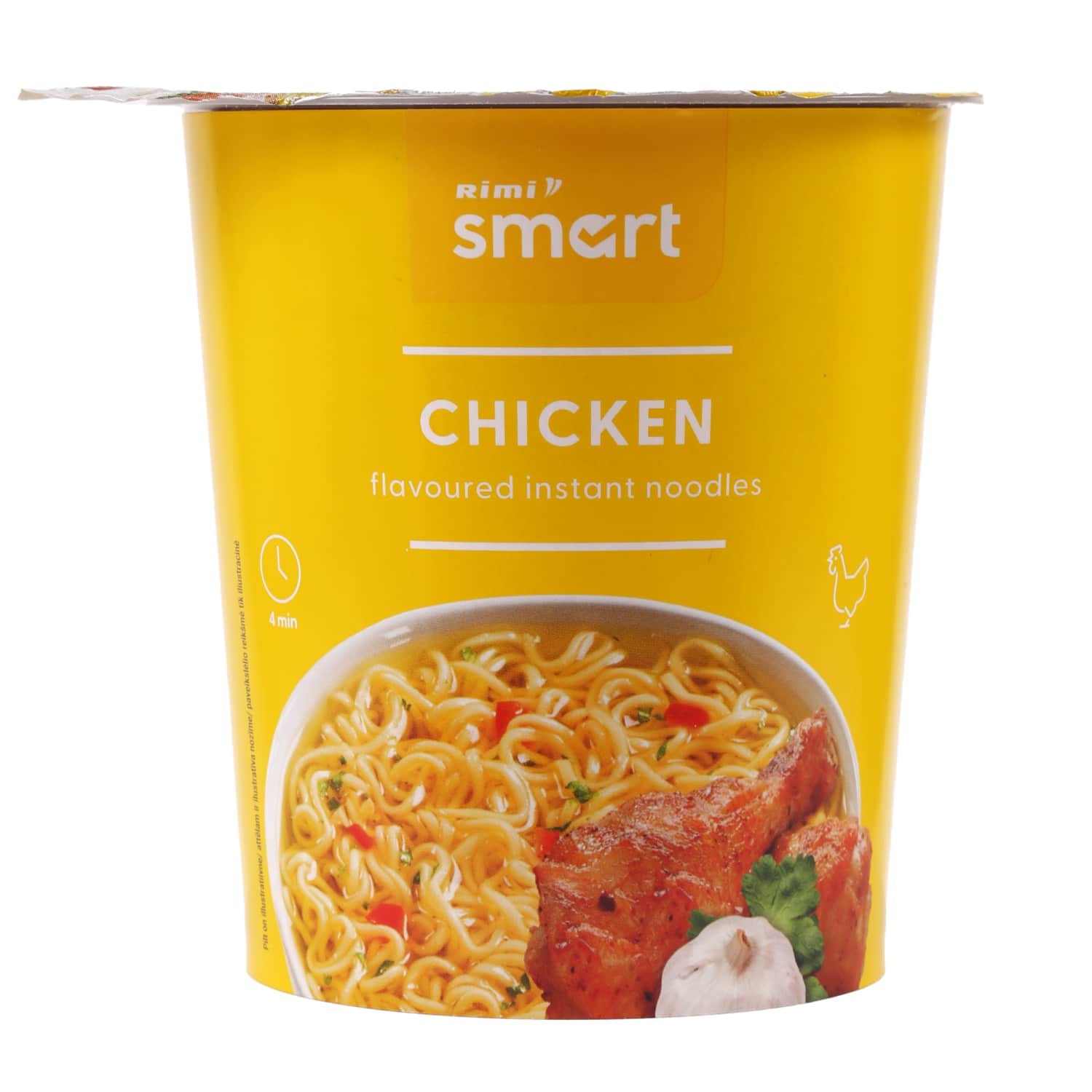 Nūdeles Rimi Smart ar vistas gaļas garšu 60g