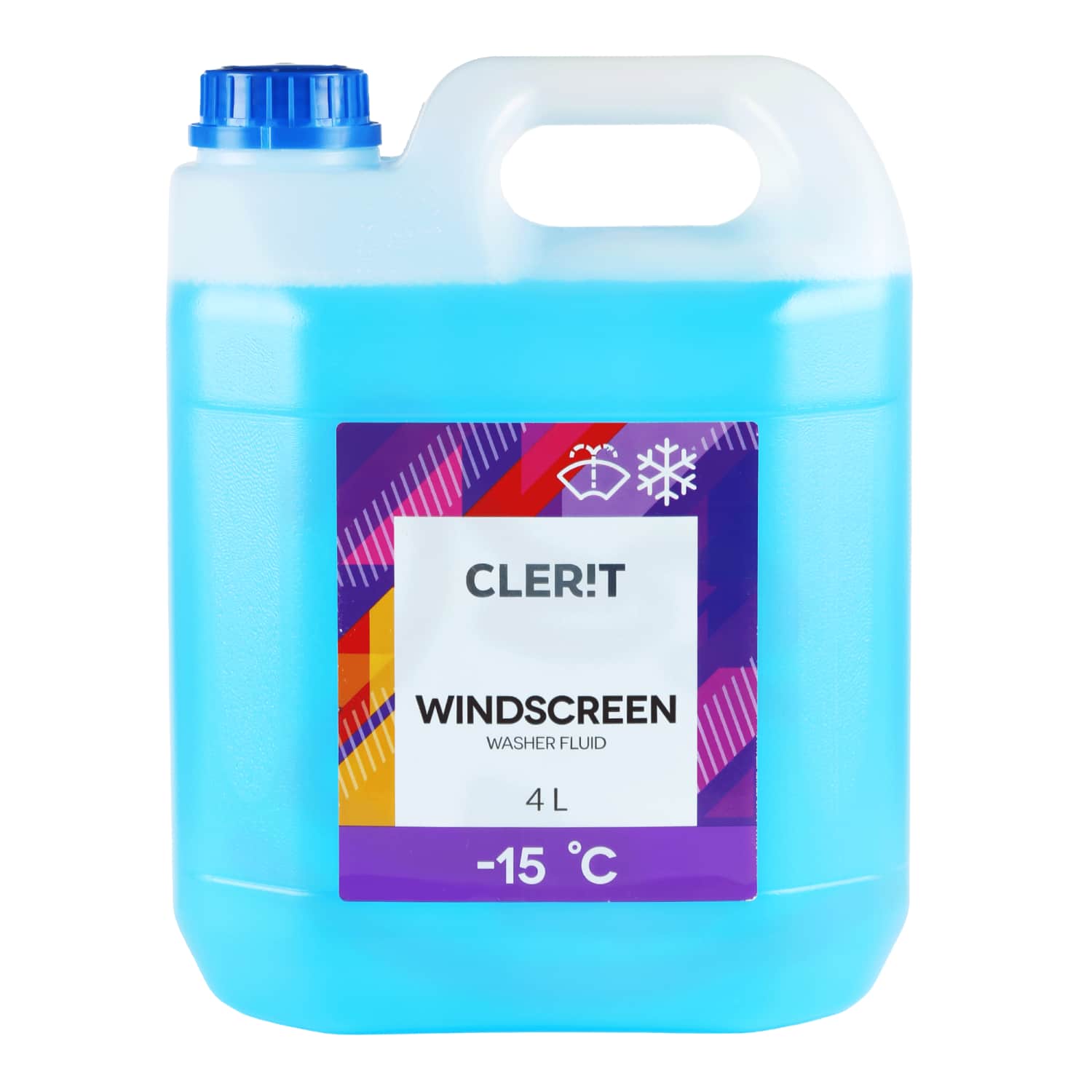 Ziemas vējst.mazg.šķidr. -15 Clerit 4L