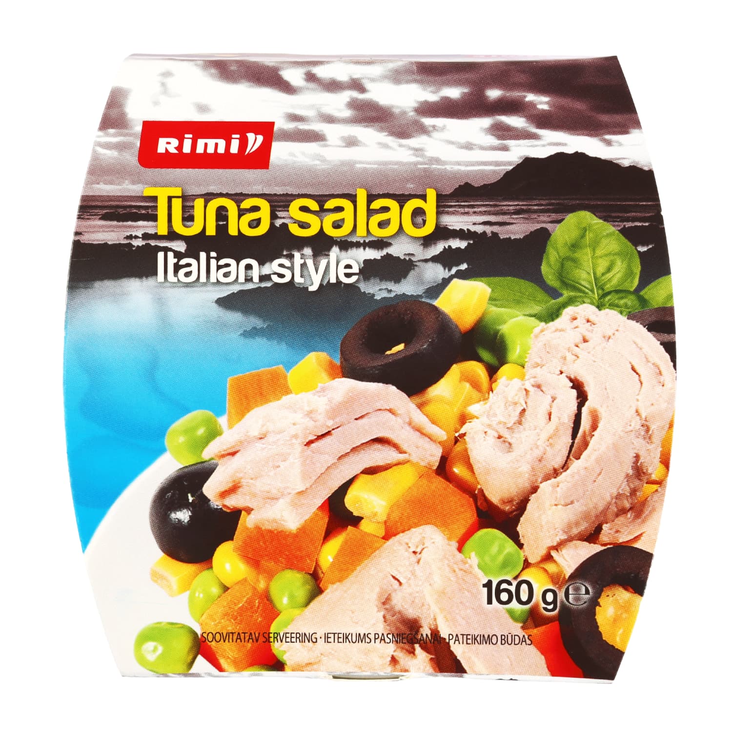 Itališko stiliaus salotos su tunu RIMI, 160 g