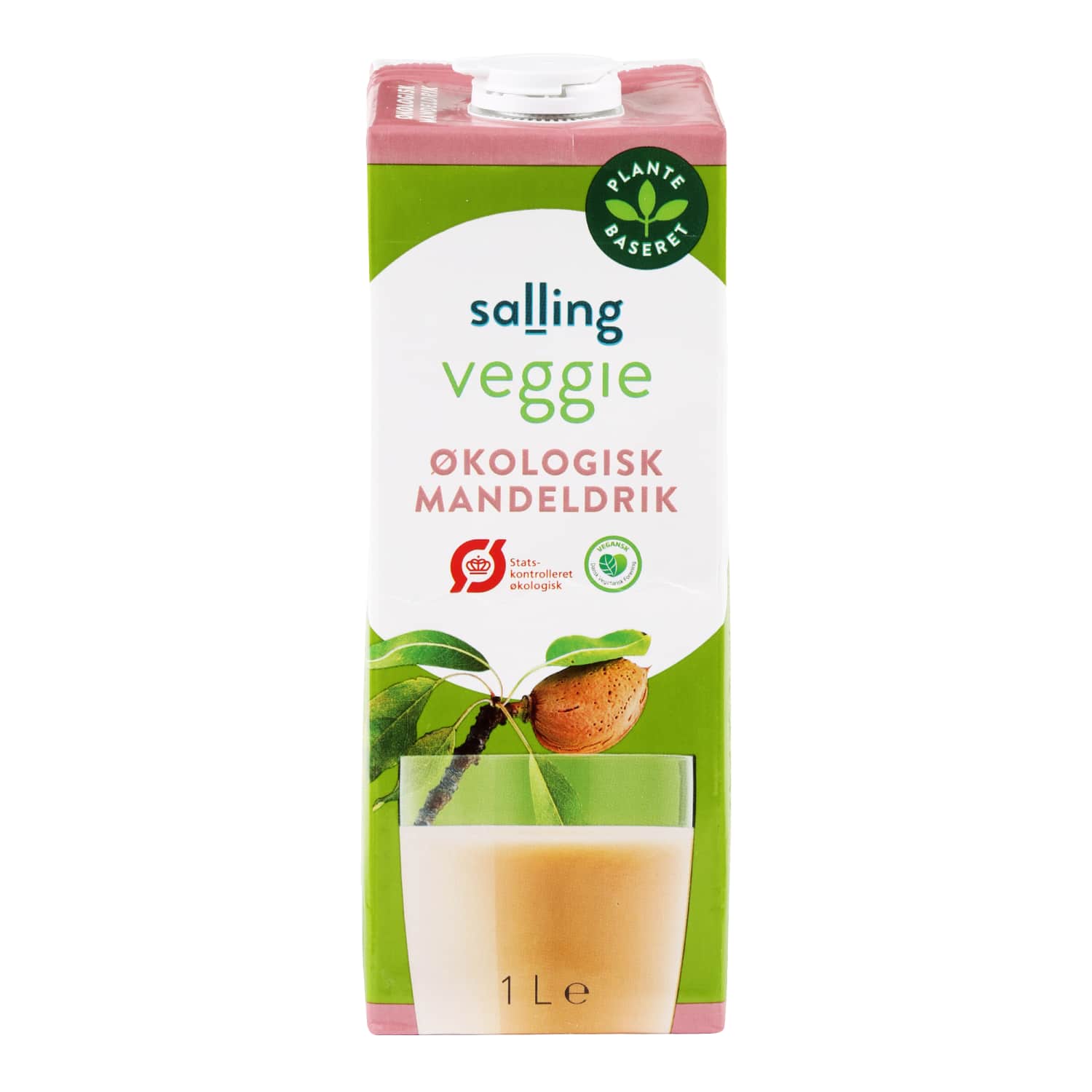 Mandeļu dzēriens Salling Veggie ekoloģisks 1l