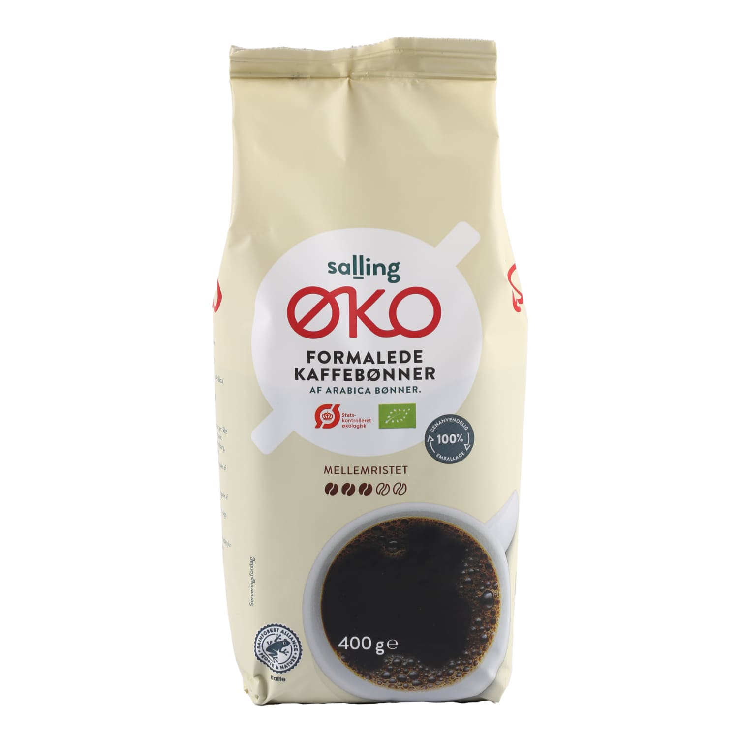 Ekologiška malta kava SALLING EKO, 400 g