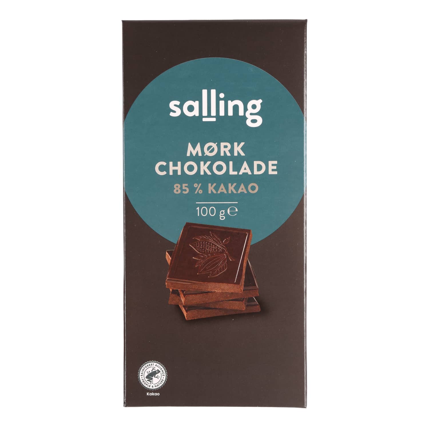 Tume šokolaad 85% Salling 100g