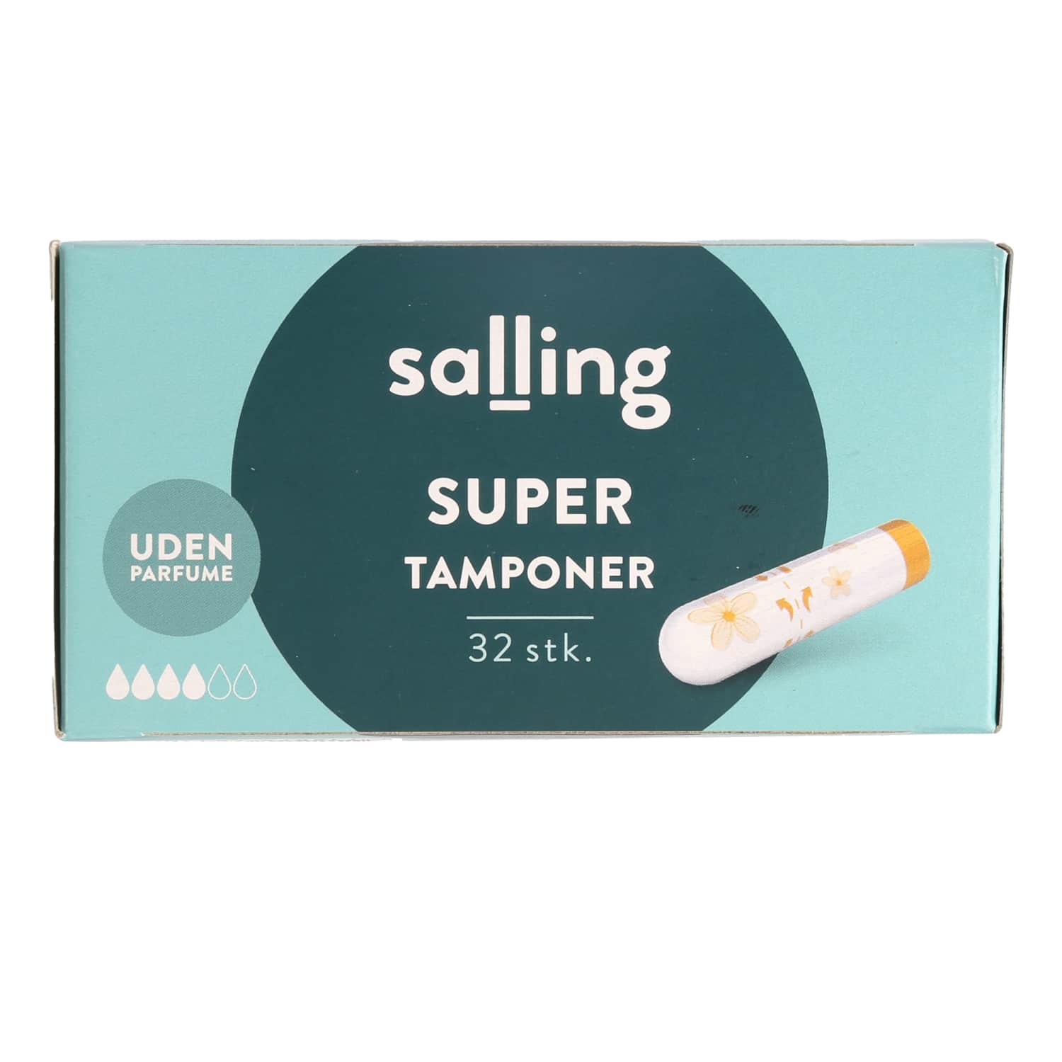 Tampoonid Super Salling lõhnastamata 32tk