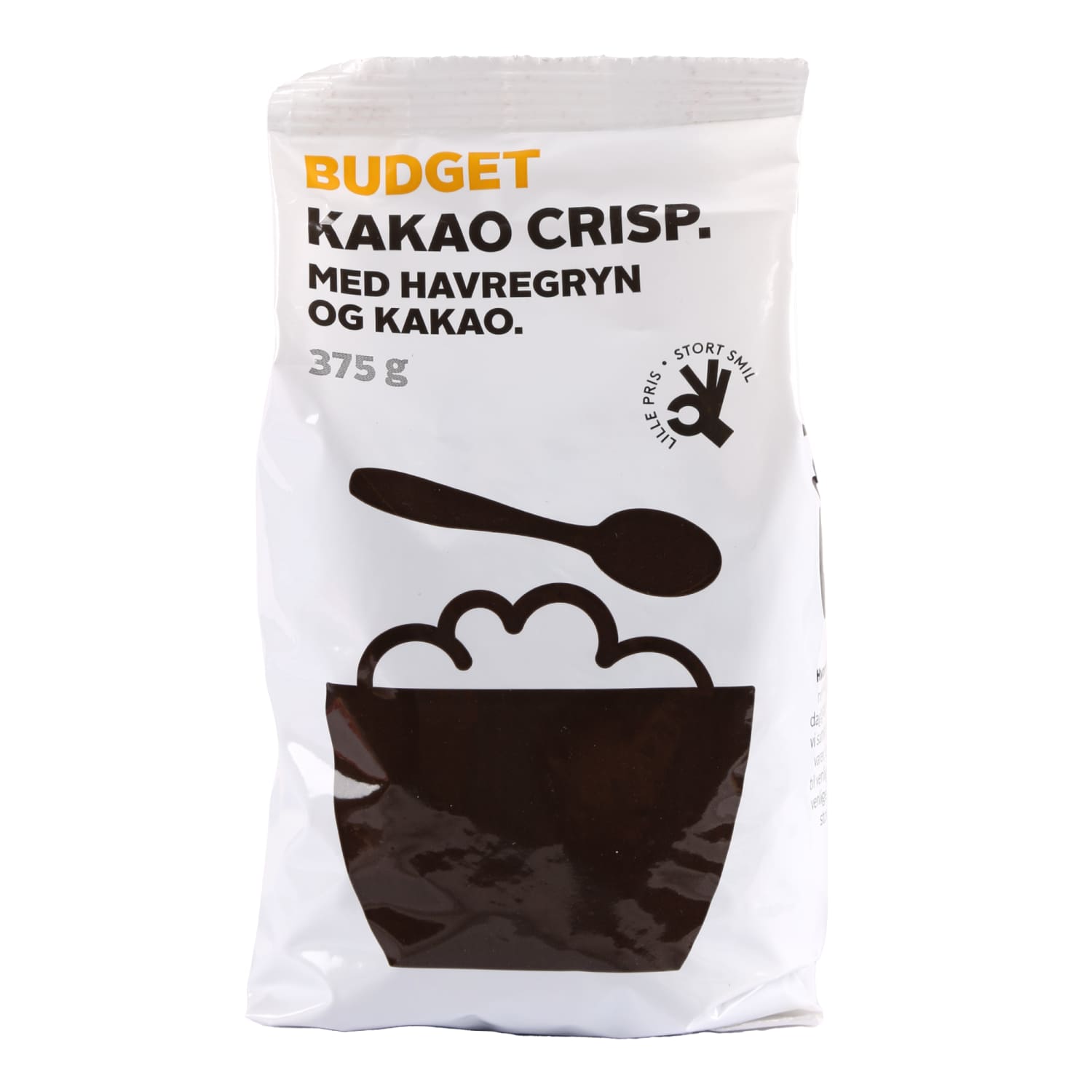 Granola su kakava BUDGET, 375 g