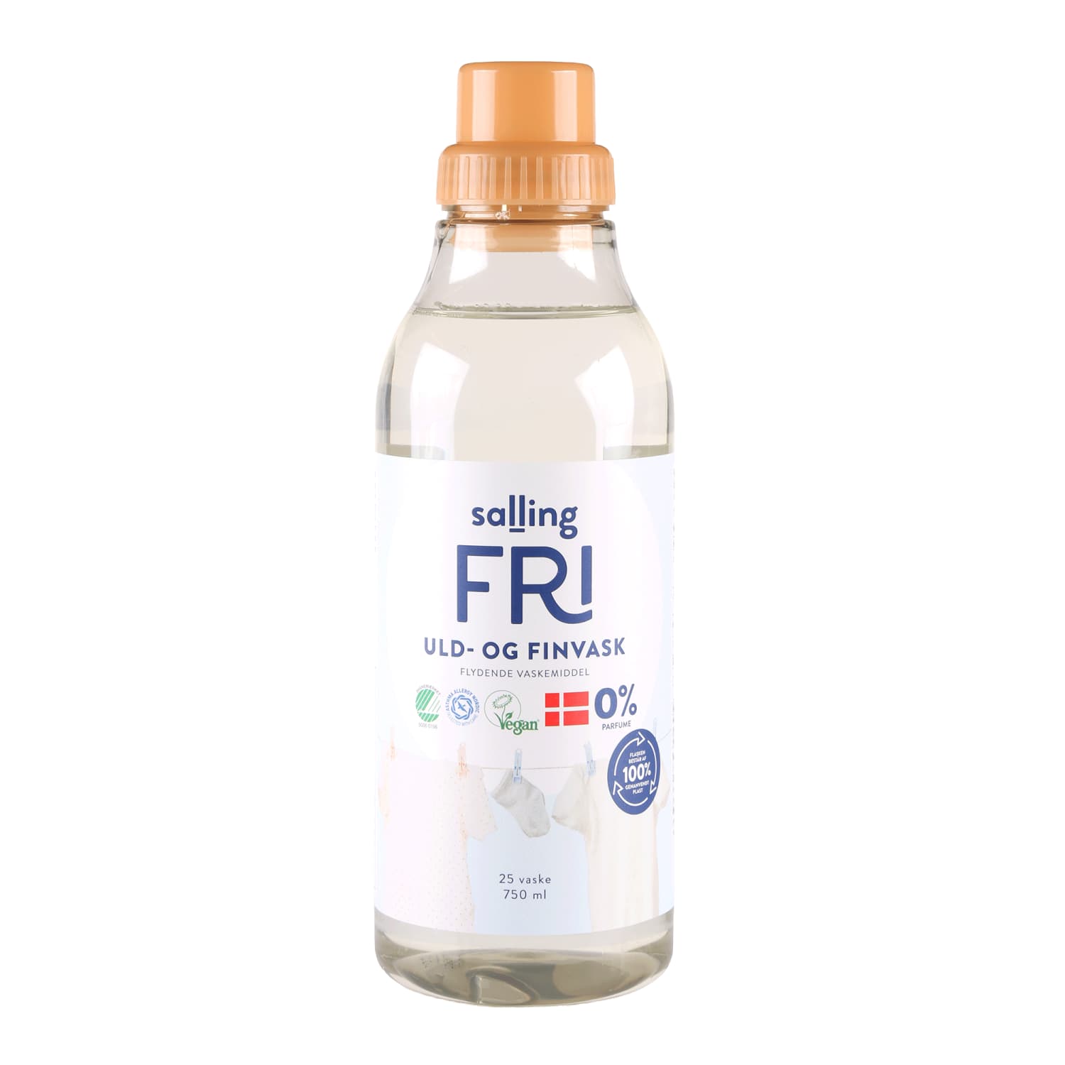 Vedel pesuvah. Salling Fri villane-õrn 750ml