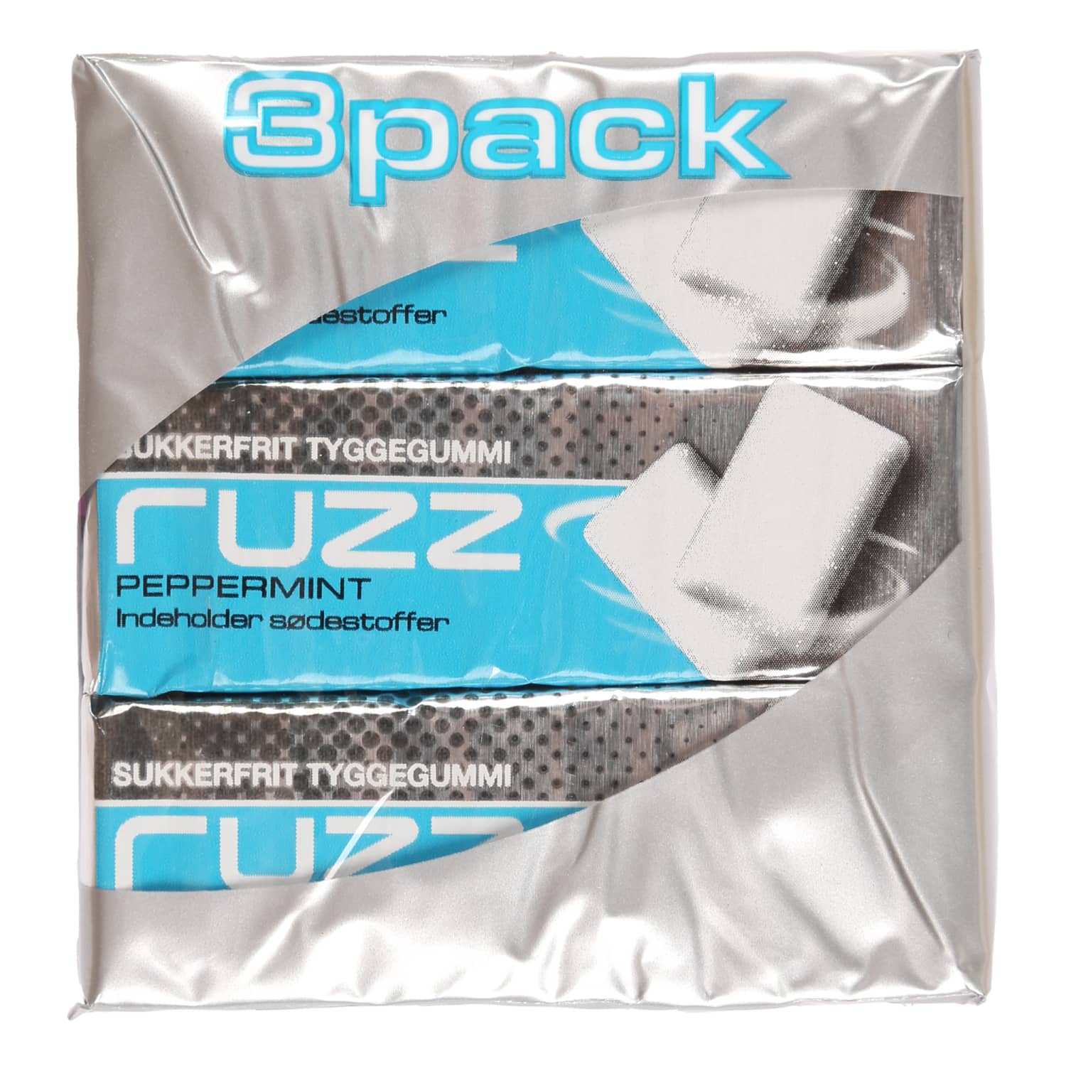 Košļ.gumija Ruzz piparmē.gar. ,bez cuku.40,5g