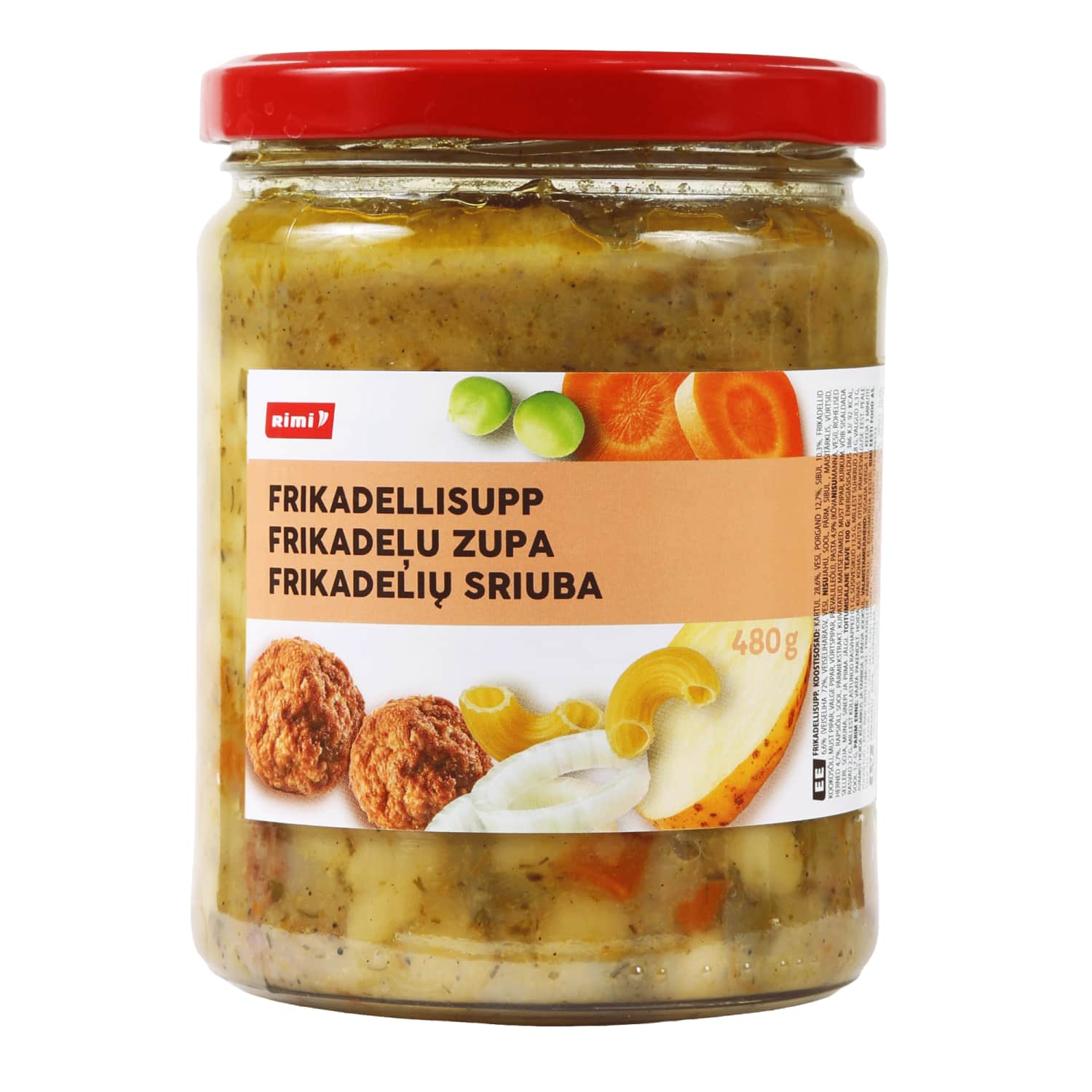 Frikadelių sriuba RIMI, 480 g
