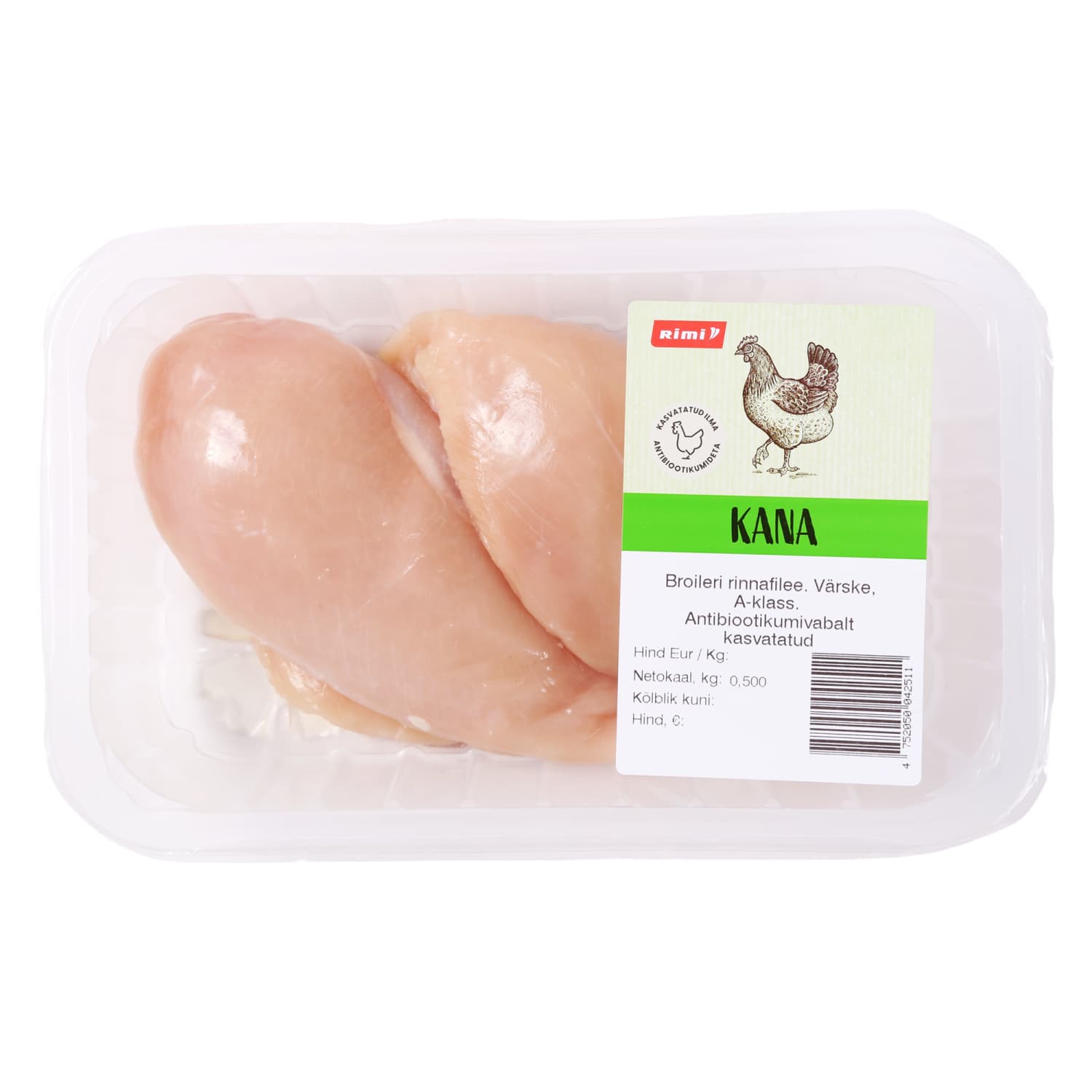 Broileri rinnafilee Rimi 500g
