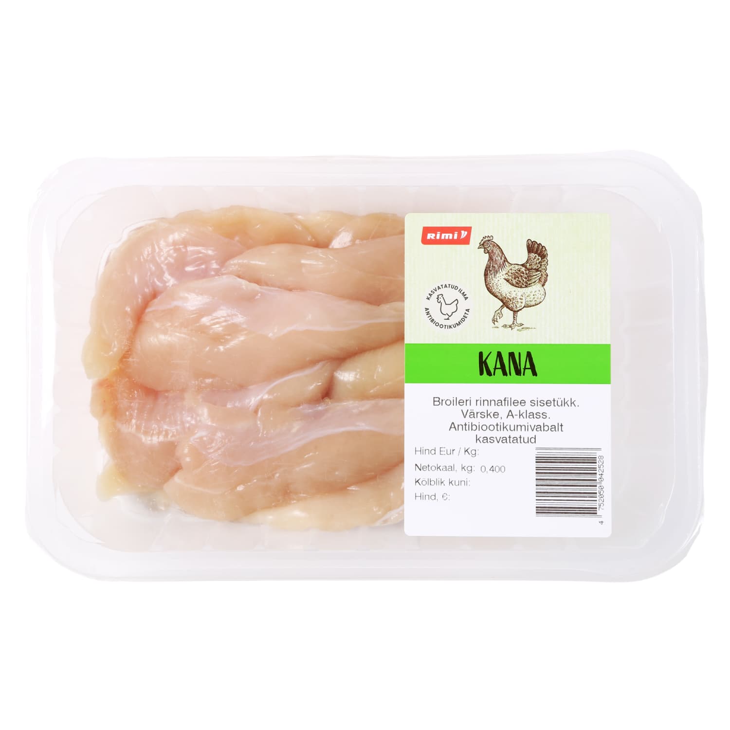 Broileri rinnafilee sisetükk Rimi 400g