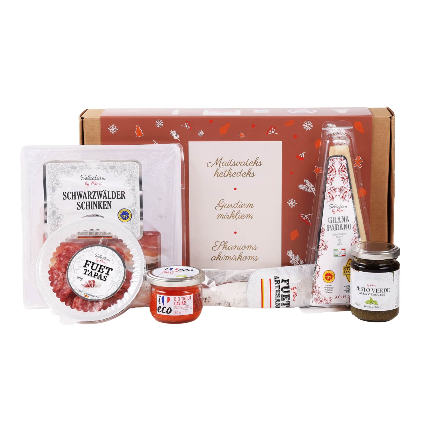 Dovanų dėžutė SKANIOMS AKIMIRKOMS, 1,212 kg