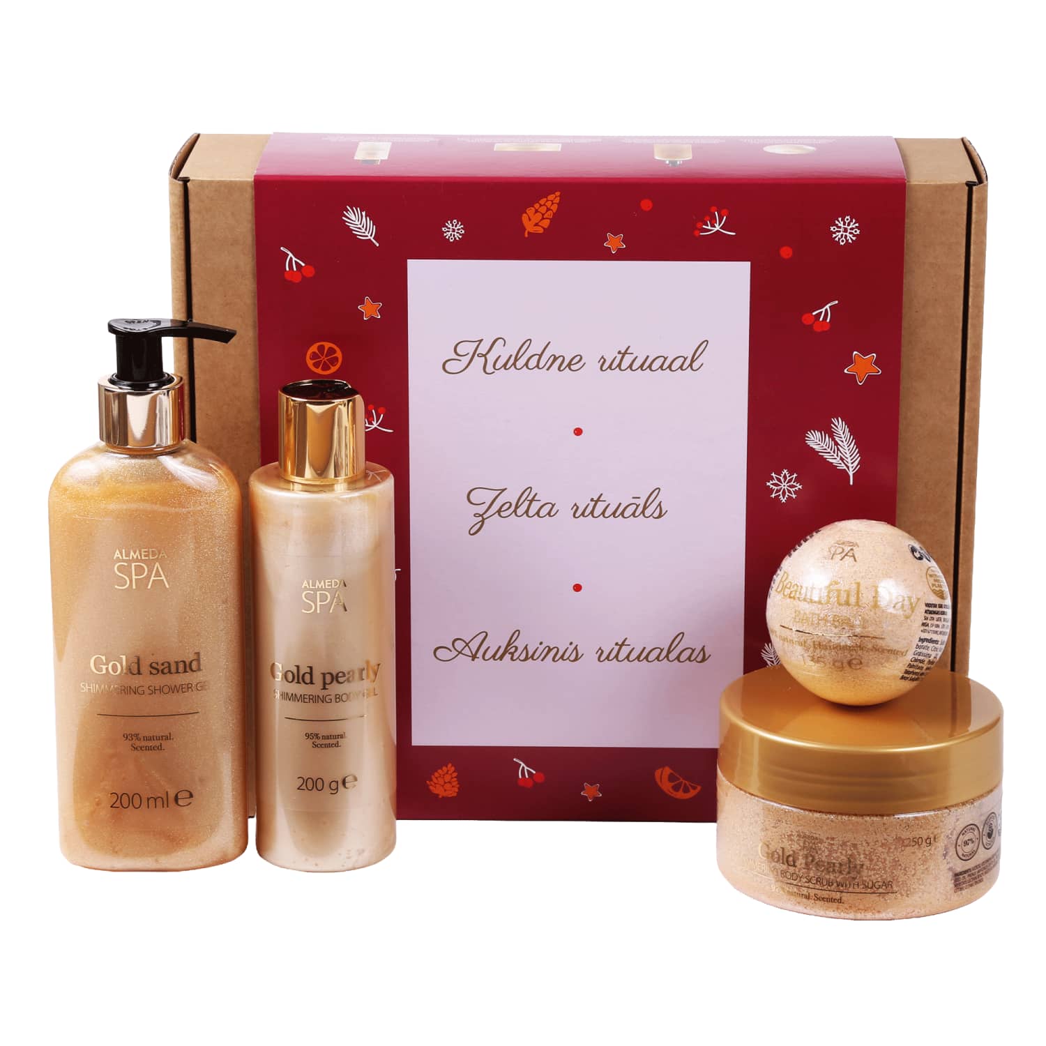 Dāvanu kaste Zelta rituāls Almeda SPA 1,024kg