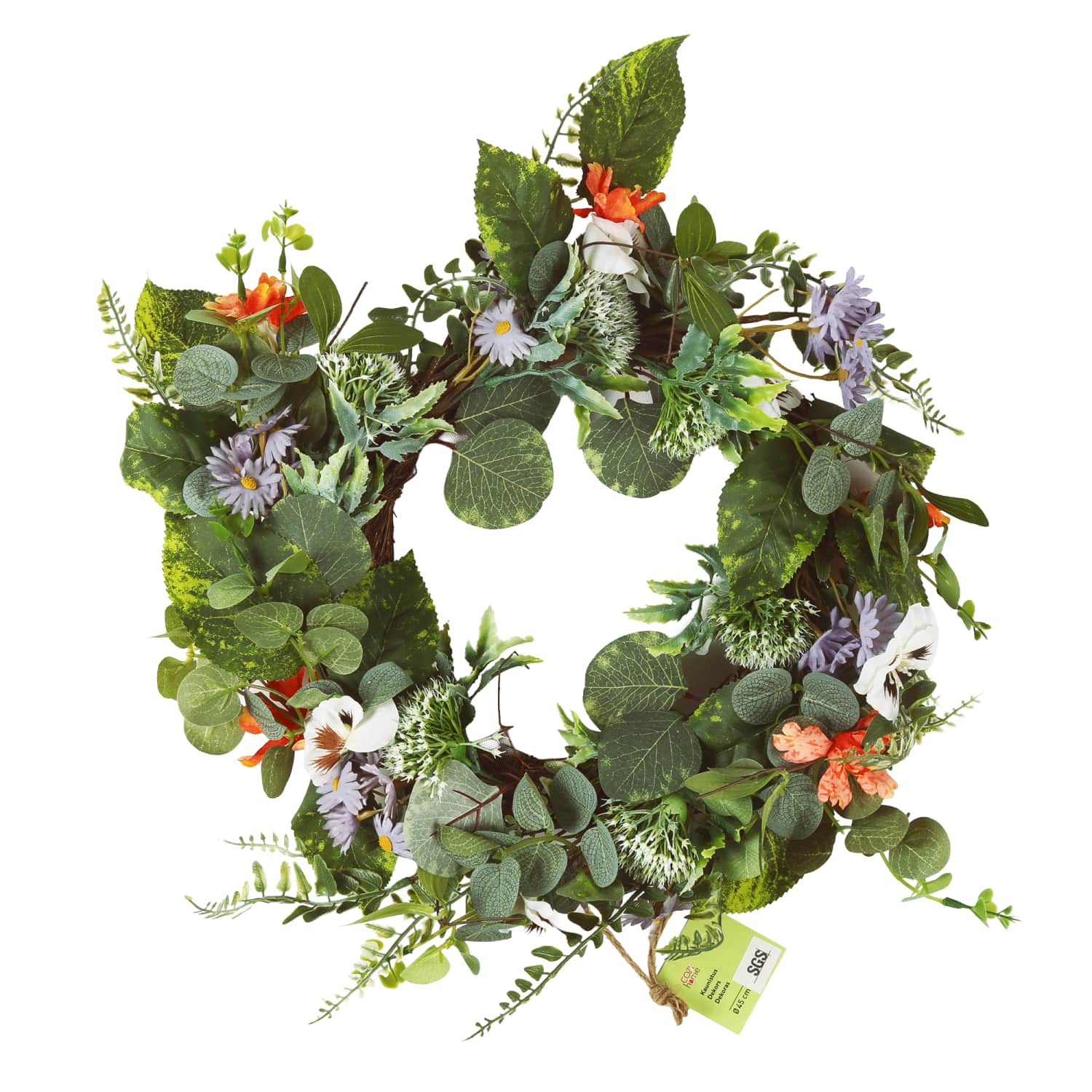 Vainikas COZY HOME, 45x45x12,7 cm, SS26