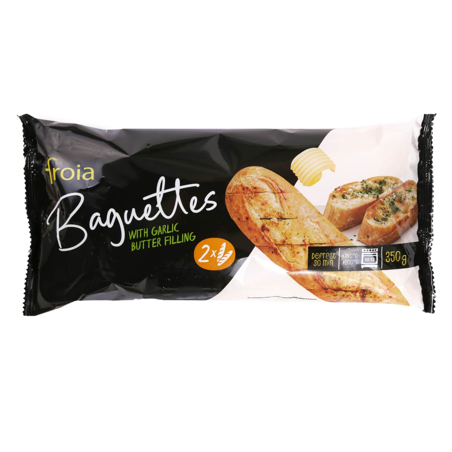 Bagett küüslauguvõi täidisega Froia 350g