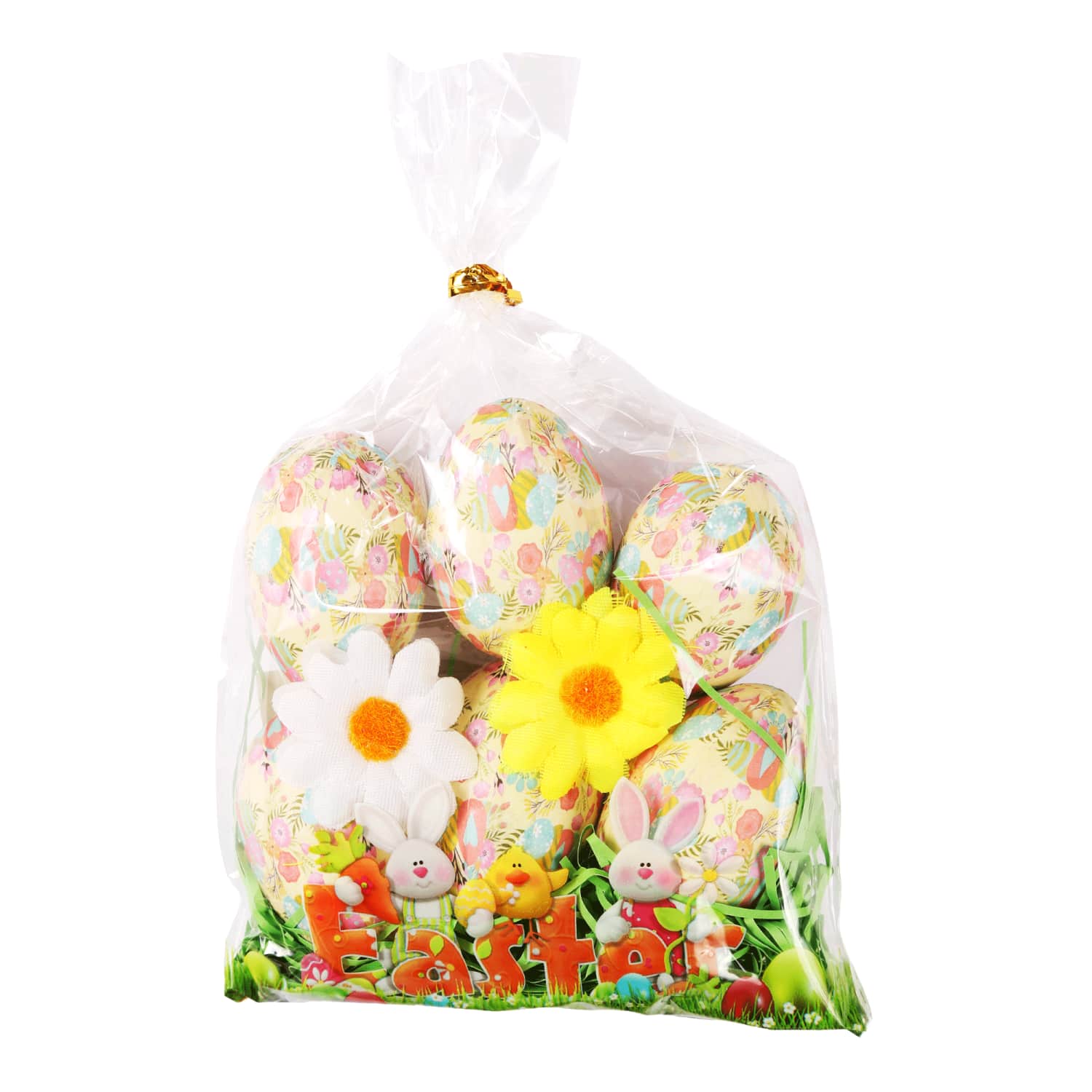 Dekor.kiaušiniai su gėl. COZY HOME, ES26