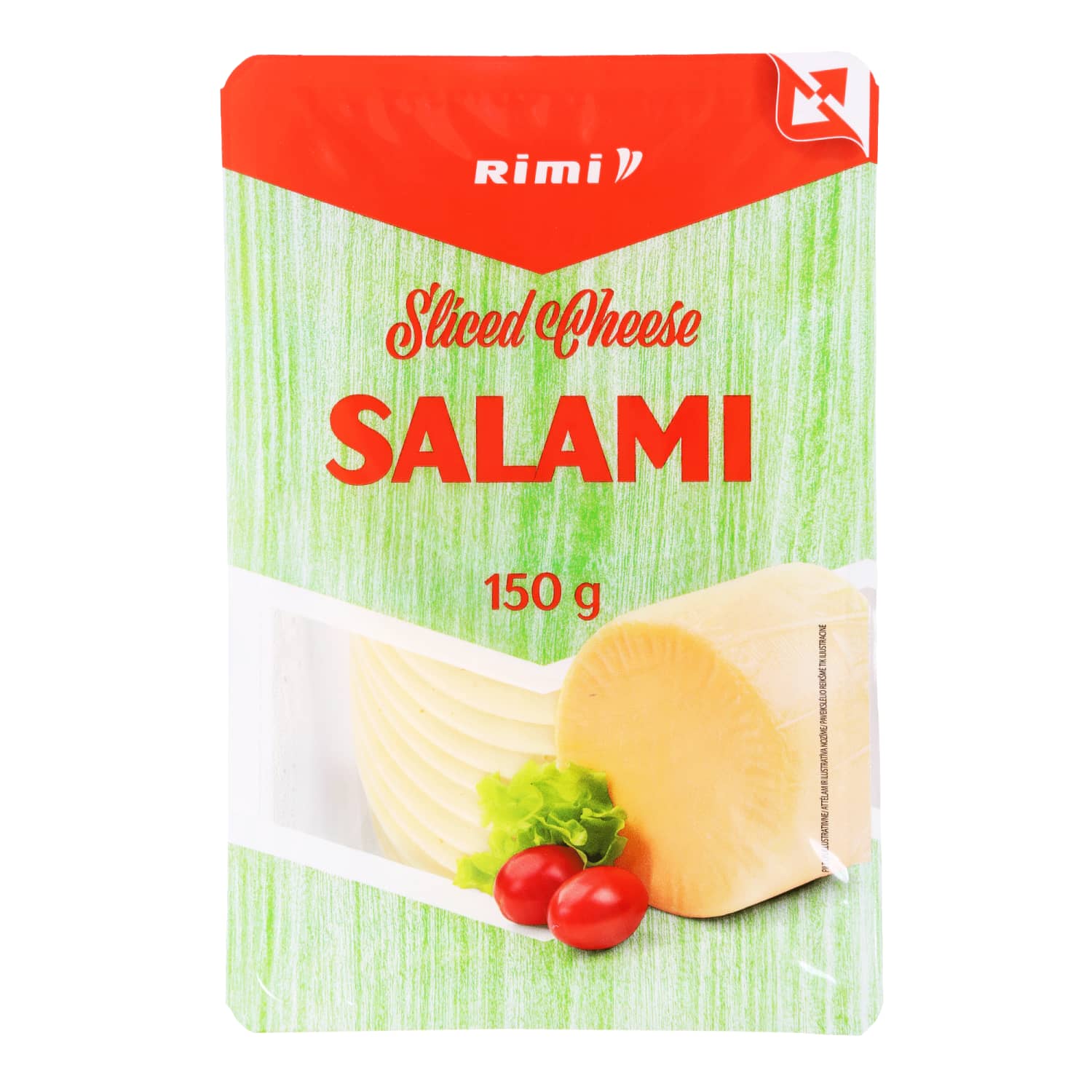 Juust Salami viilutatud 45% Rimi 150g