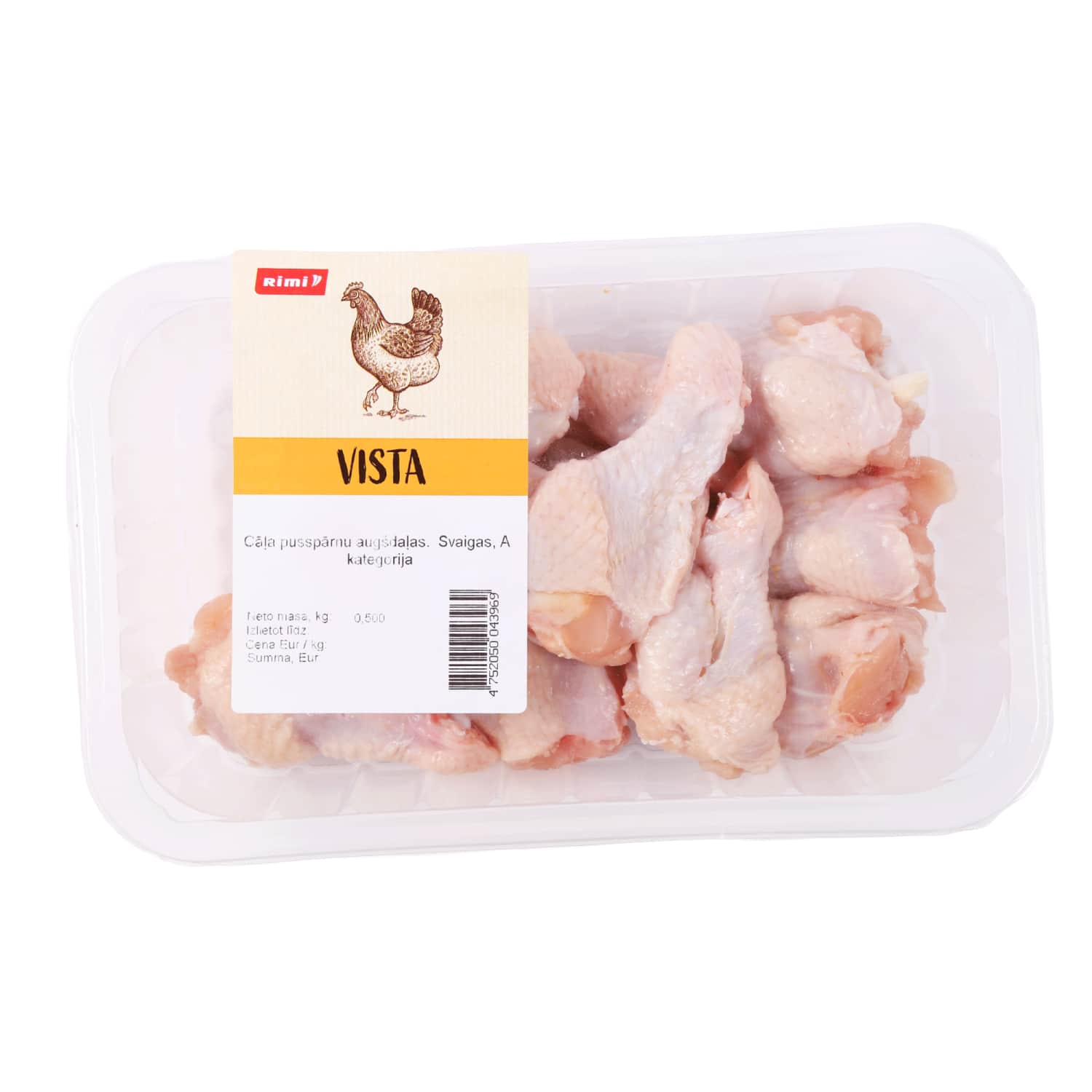 Cāļa pusspārnu augšdaļas Rimi 500g