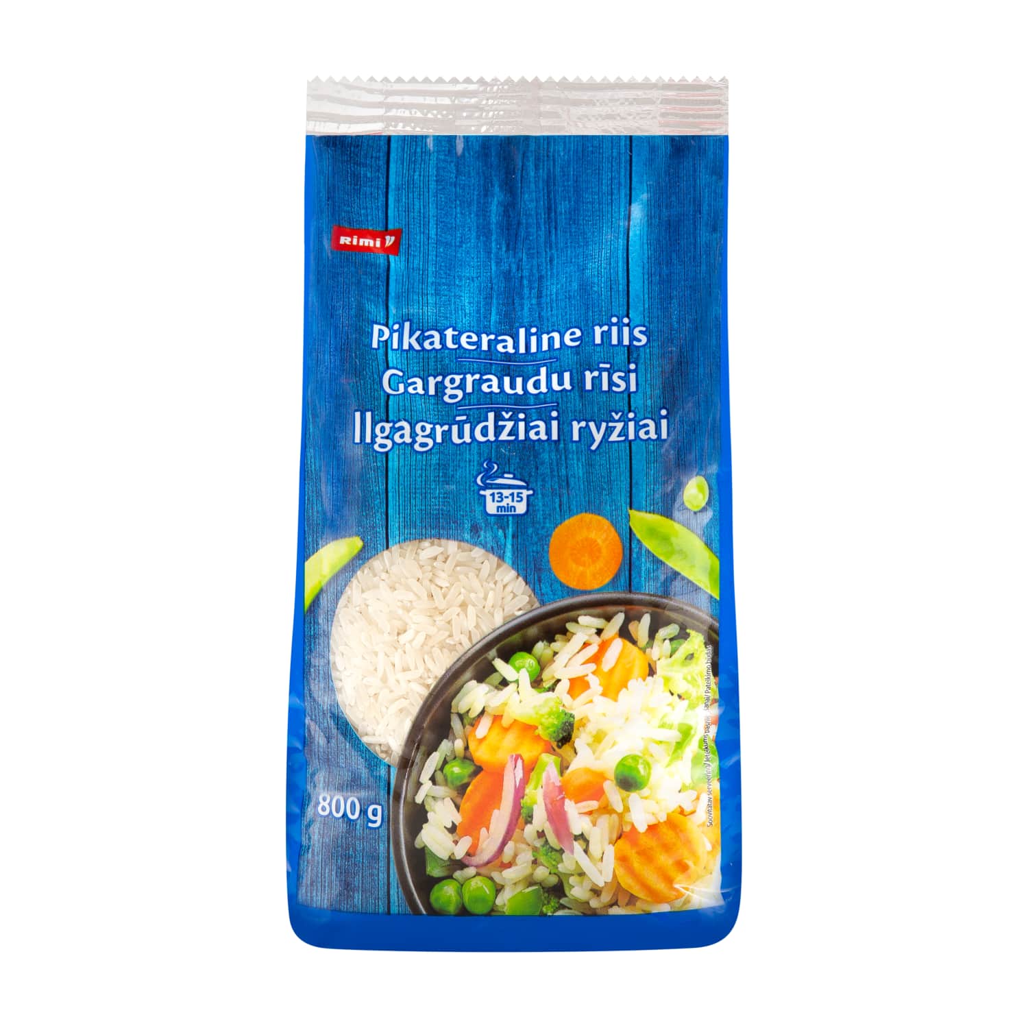 Pikateraline riis Rimi 800g
