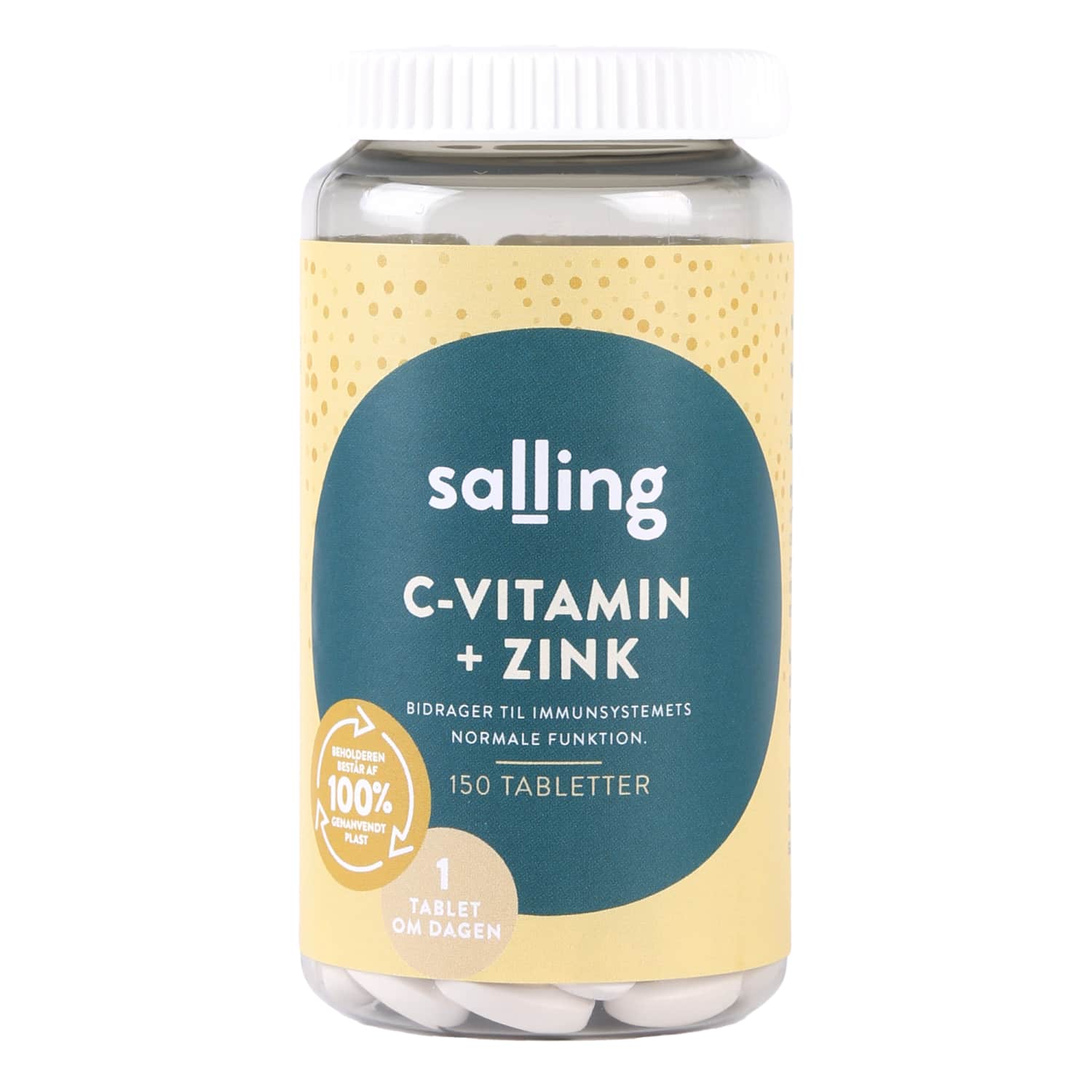 Uztura bag. Salling cinks, C vitamīns 150tab.