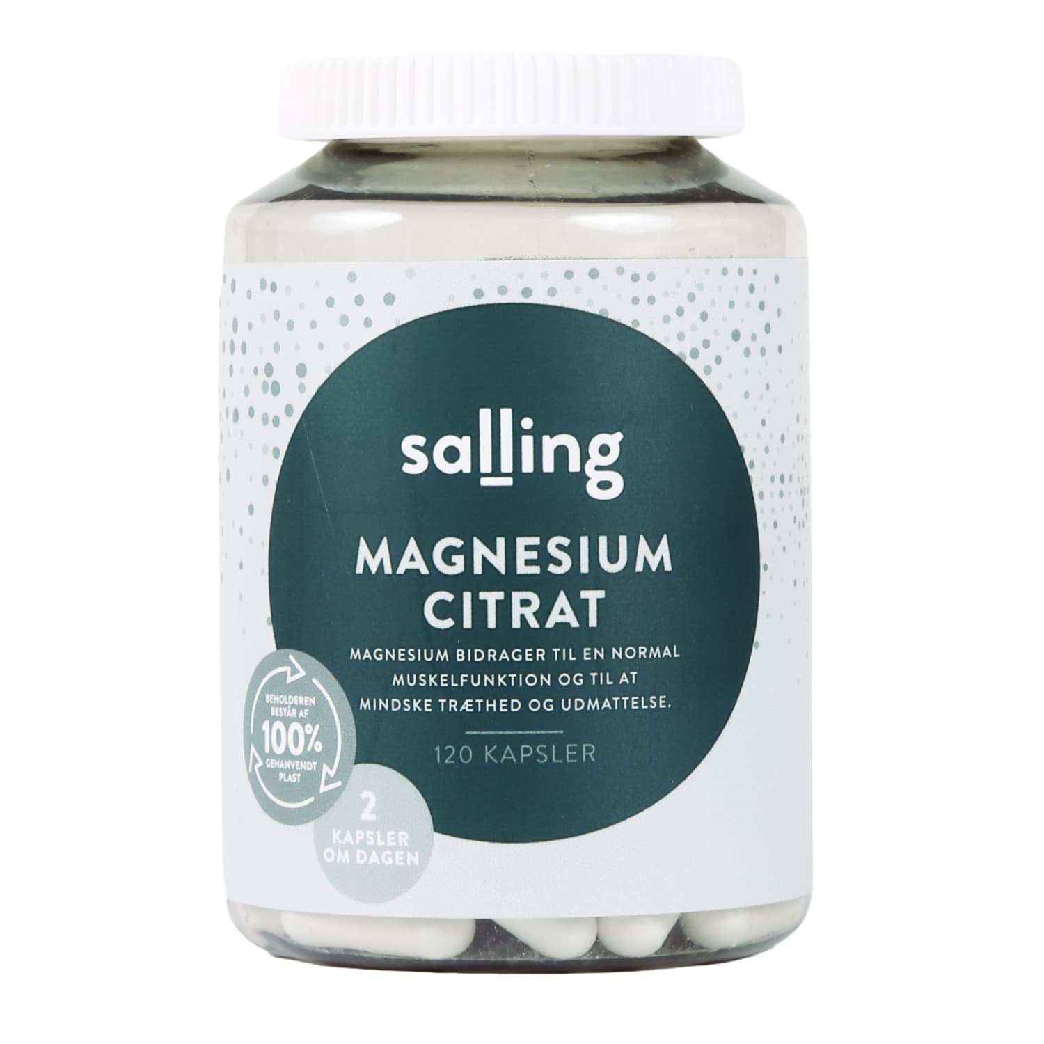 Toidulisand magneesiumtritr. Salling 120 kap