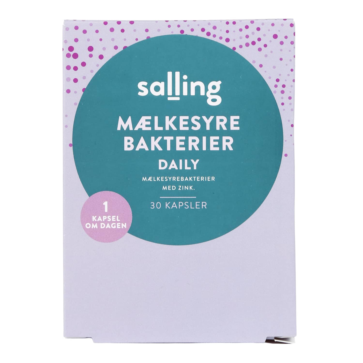 Maisto pap. pieno rūgšt. bakt. SALLING, 30 k.