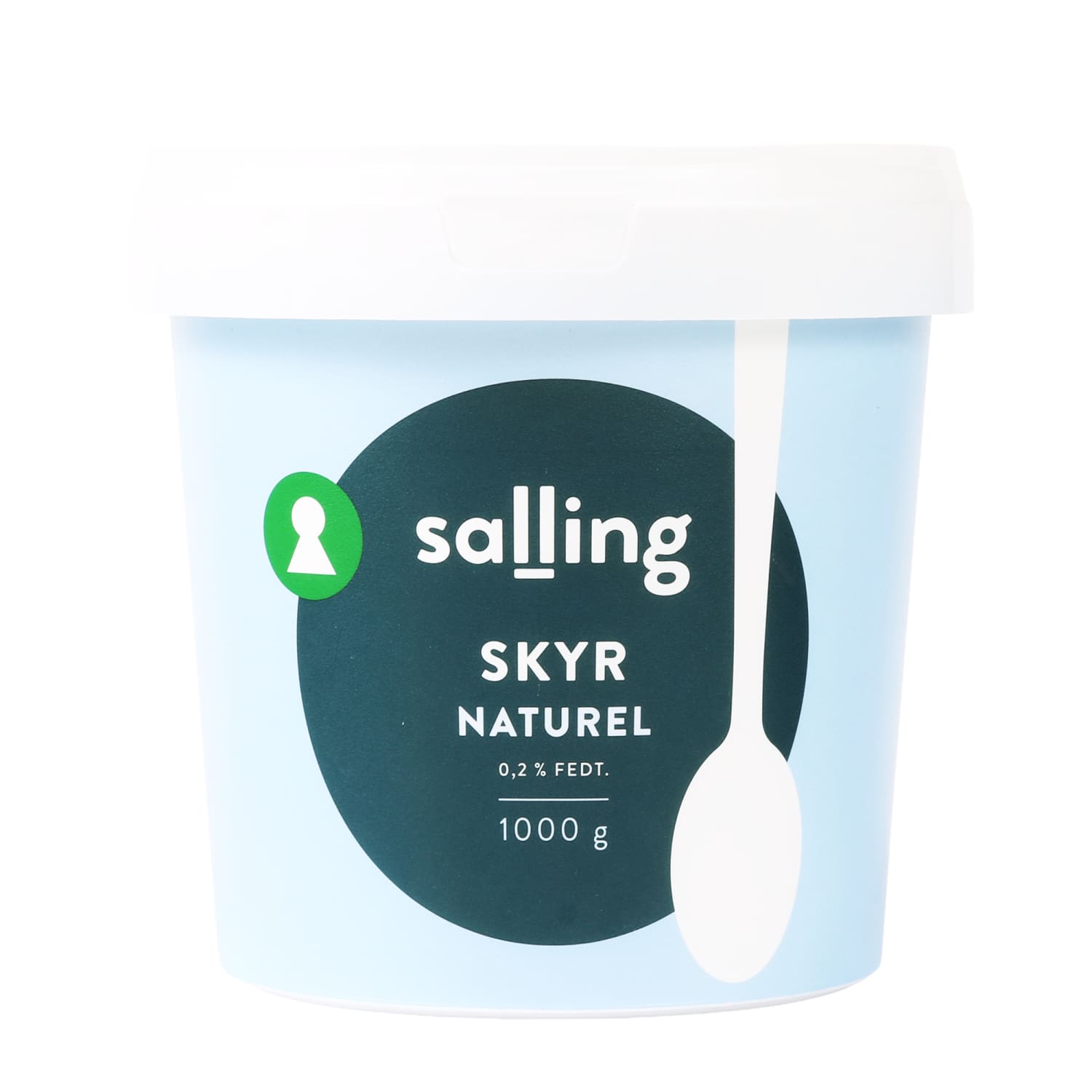 Jogurtas SALLING SKYR, 0,2 % rieb., 1 kg