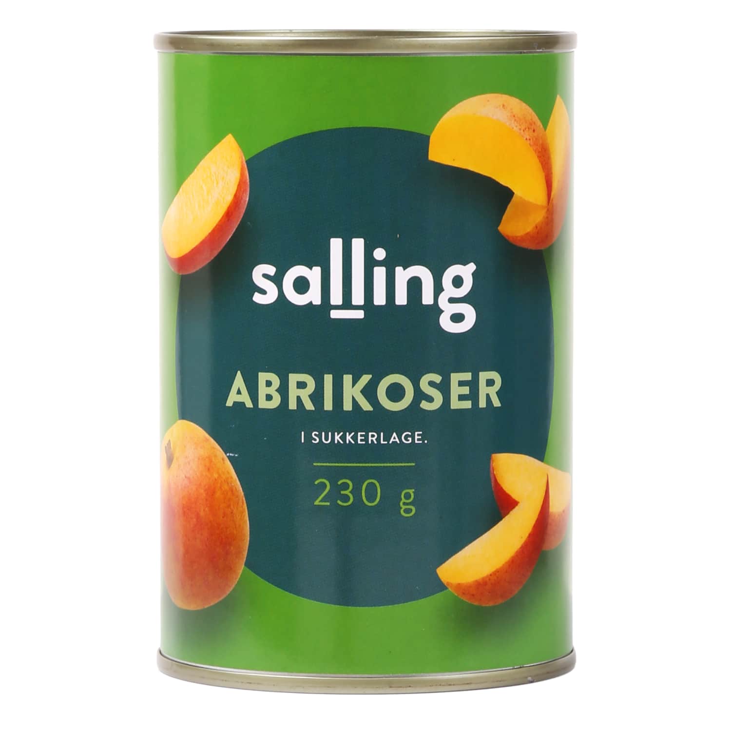 Aprikozes Salling cukura sīrupā 410g/230g