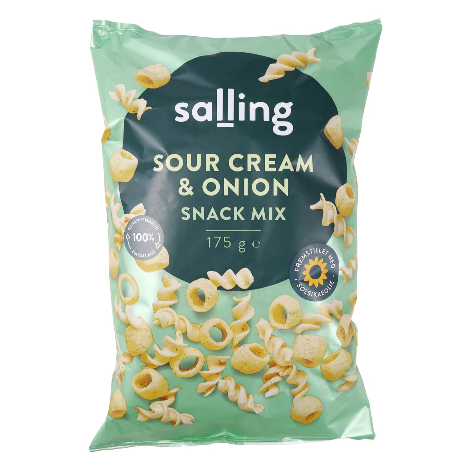K.krõpsud hapuk.sib.m. Snack Mix Salling 175g