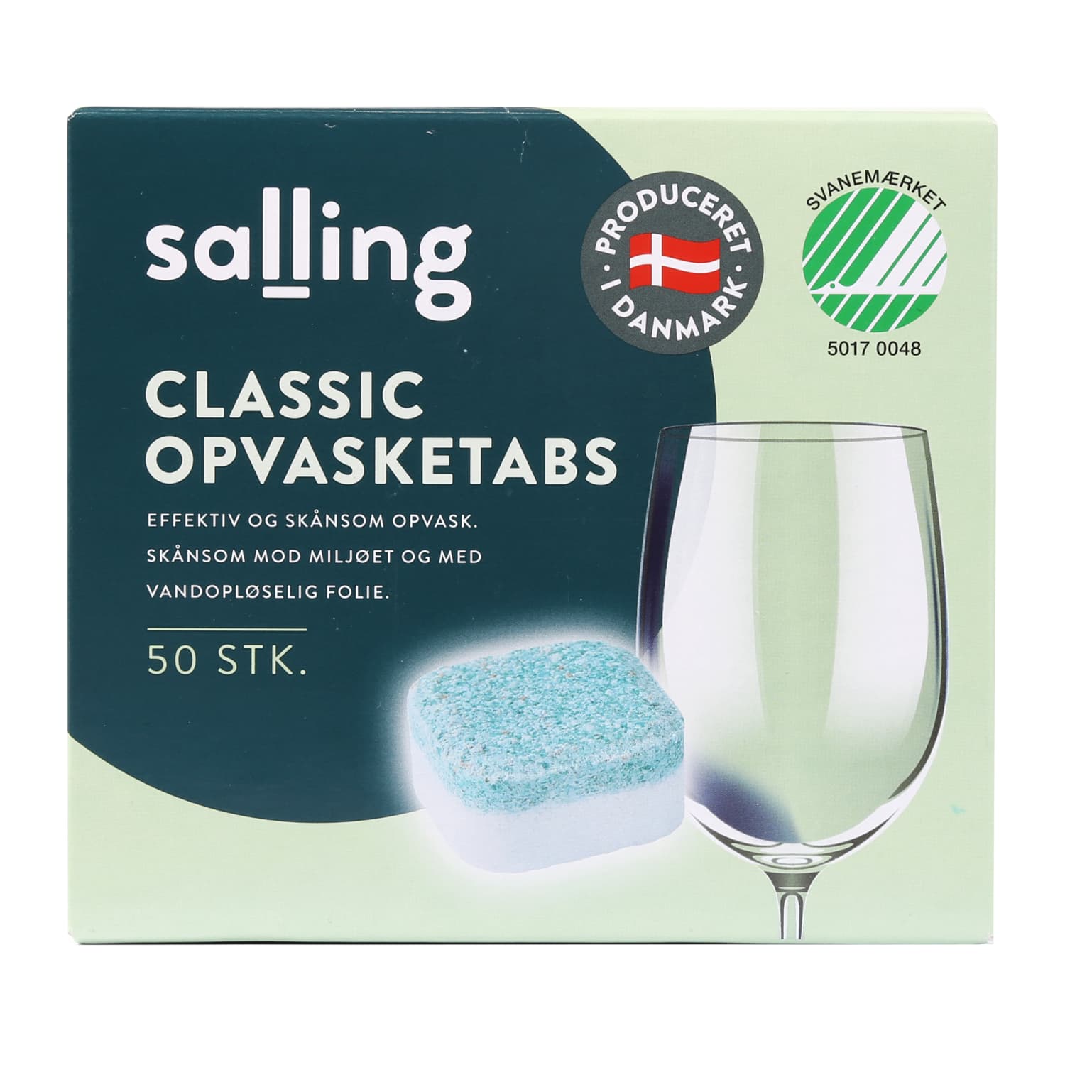 Nõudepesutabletid Salling Classic 50tk
