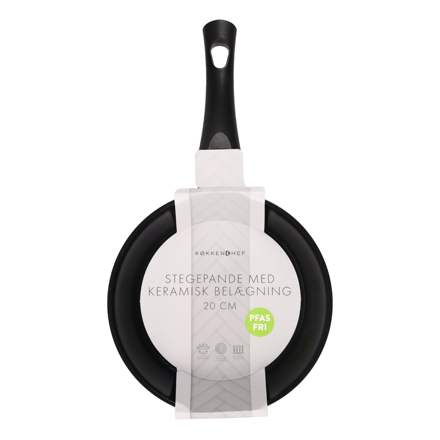 Panna Kokkenchef ar keramikas pārklājumu 22cm