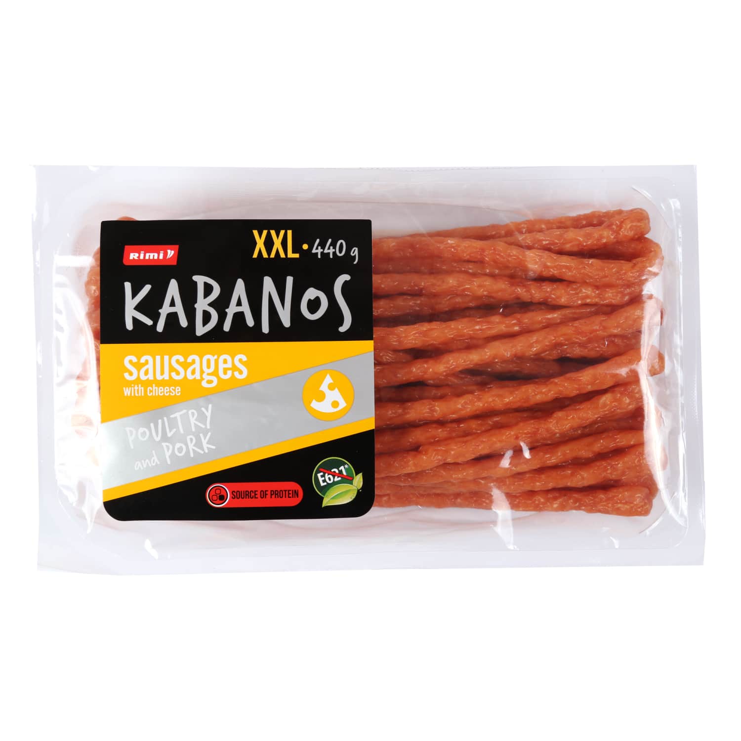 Mājp.,cūkg. desiņas Rimi Kabanos siera 440g