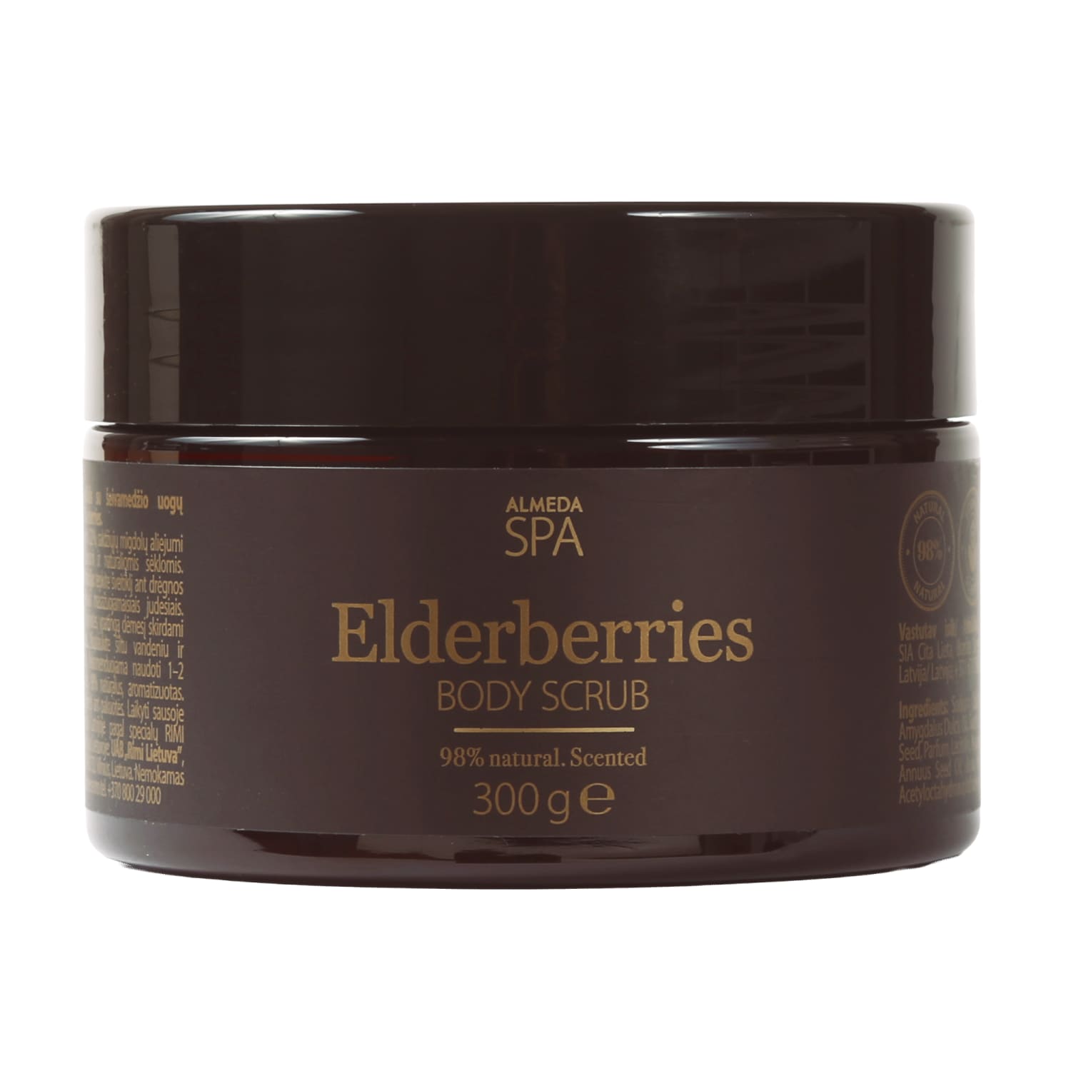 Kehakoorija Almeda SPA Elderberries 300g