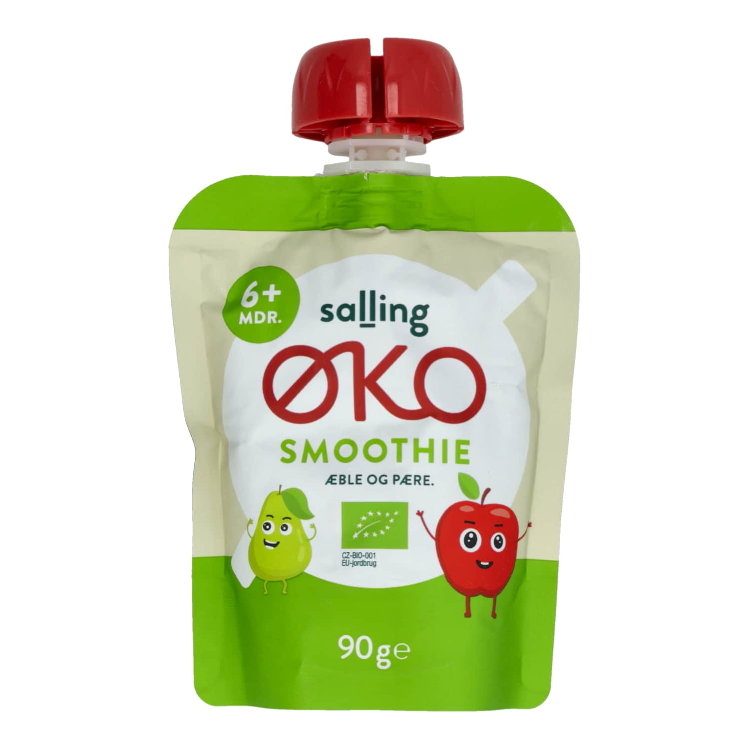 Smuuti õuna pirniga Salling Eko öko 6k+ 90g