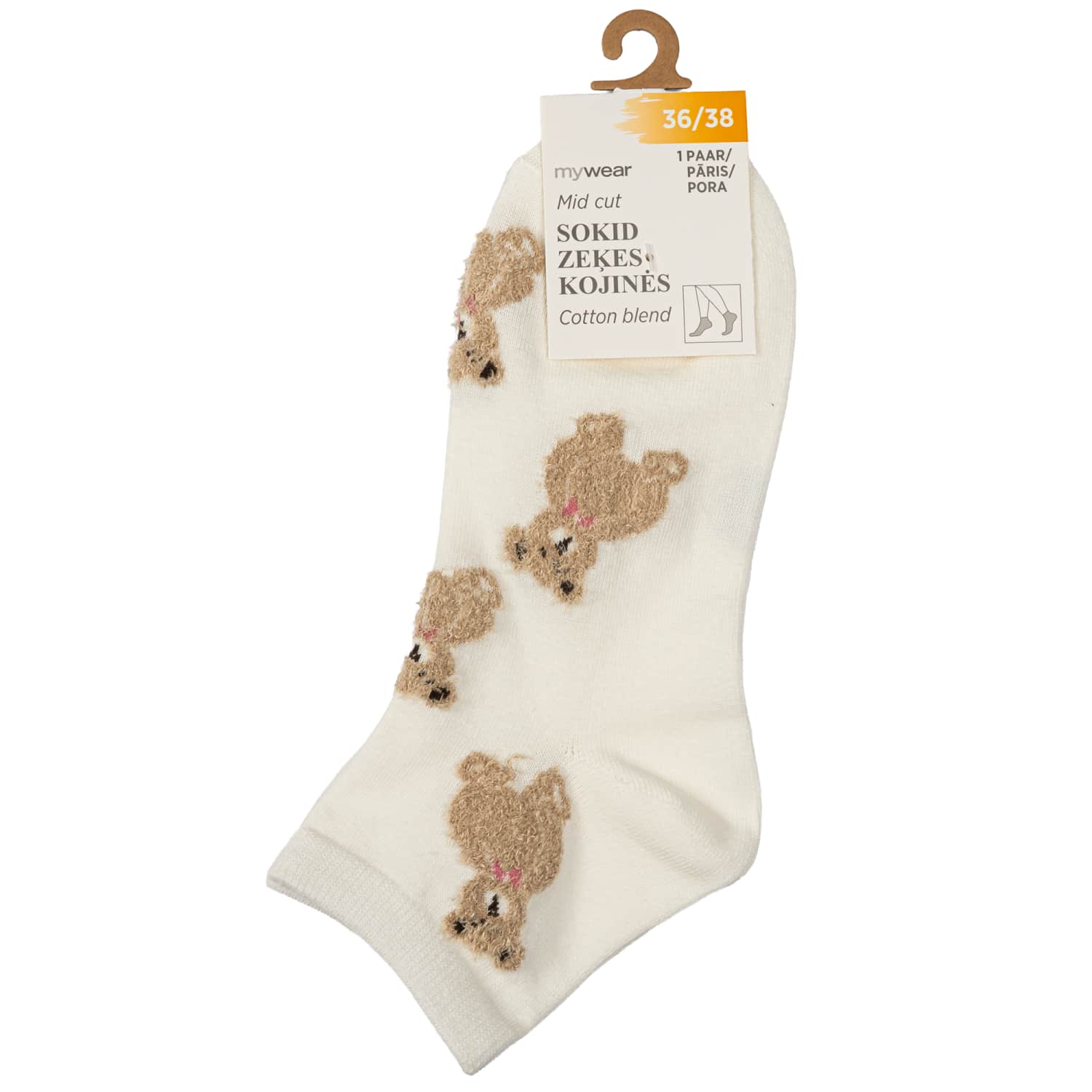 Zeķes ar lācīšiem Mywear 36/38