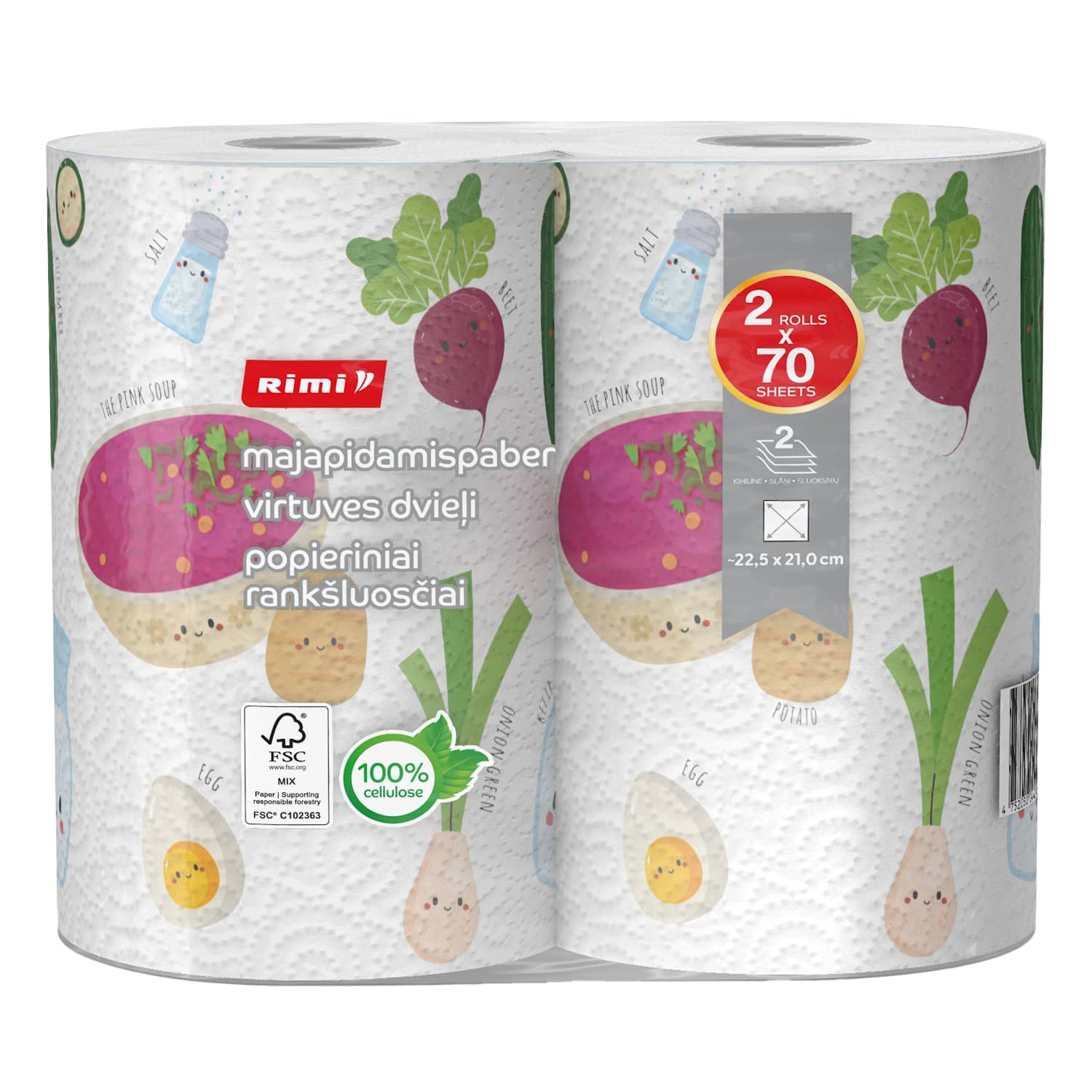 Majapidamispaber Rimi 2-kih. 70 lehte