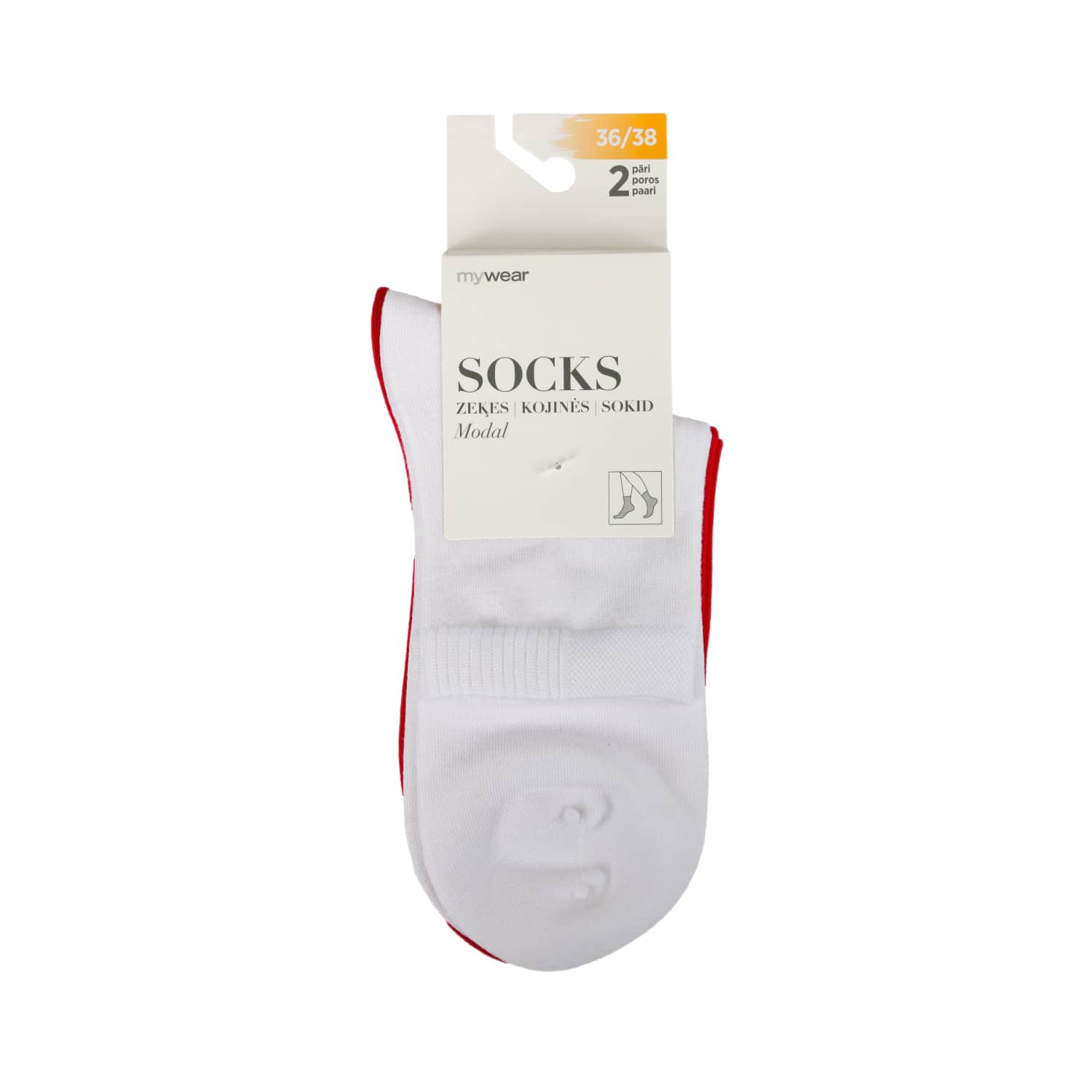 Mot. kojinės MYWEAR, 36 - 38, 2 poros