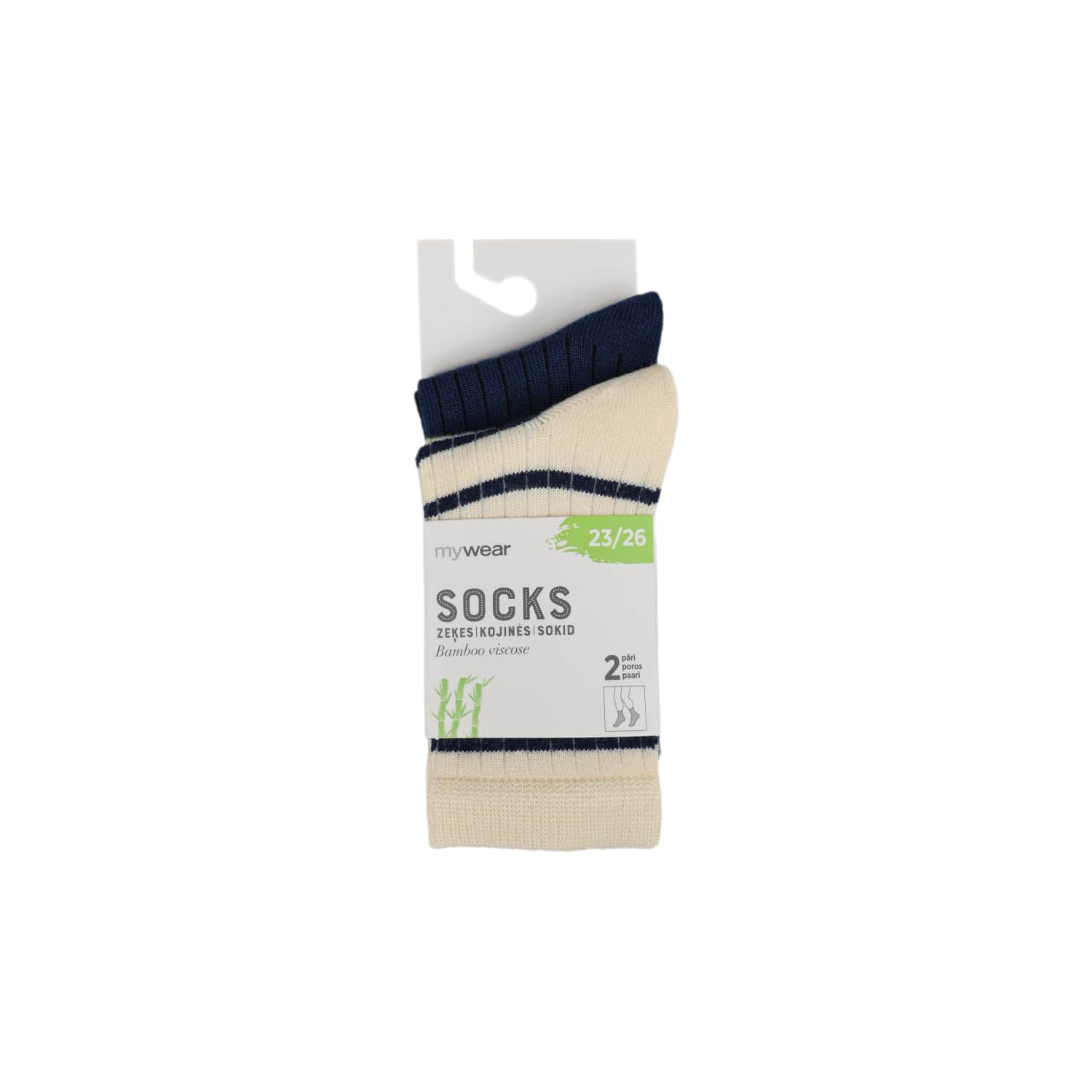 Vaik. kojinės MYWEAR, 23 - 26, 2 poros