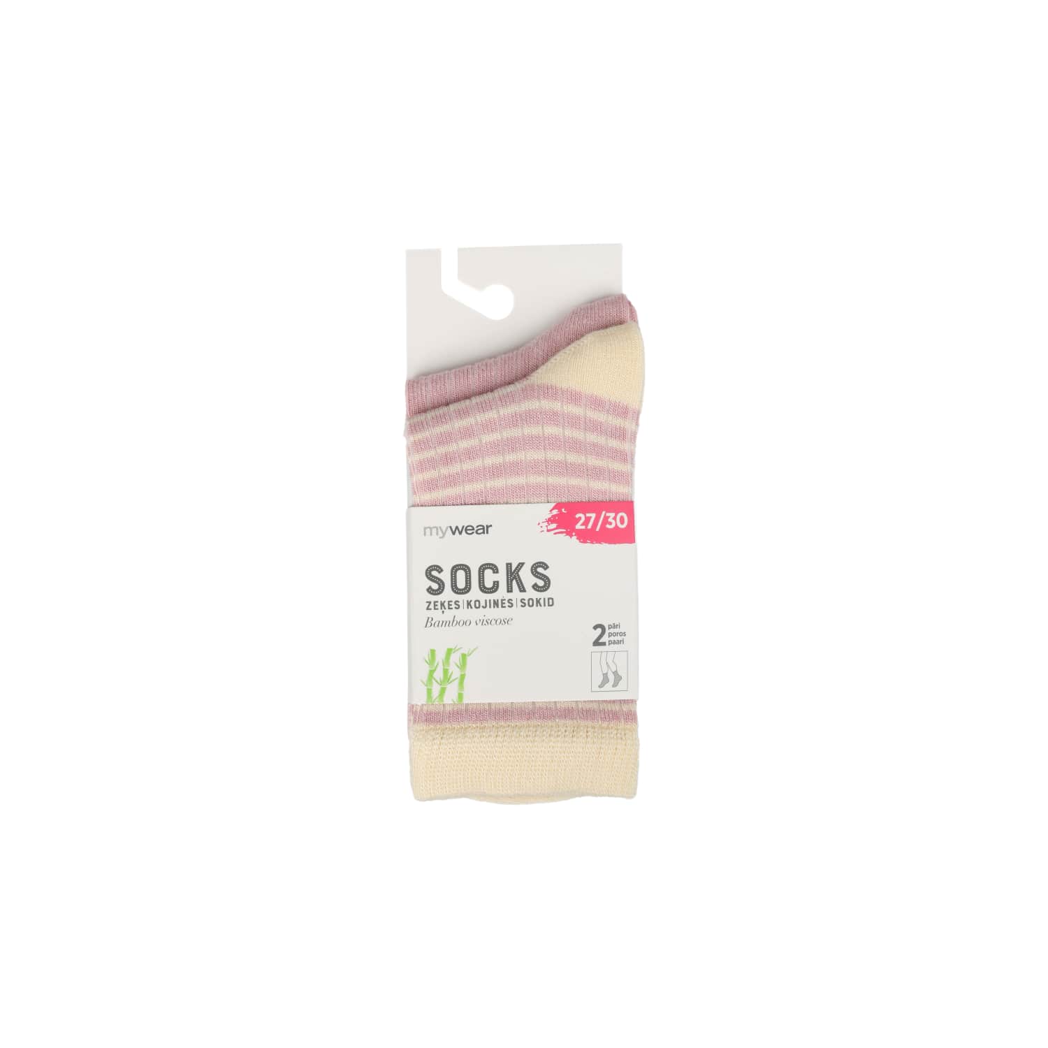Vaik. kojinės MYWEAR, 27 - 30, 2 poros